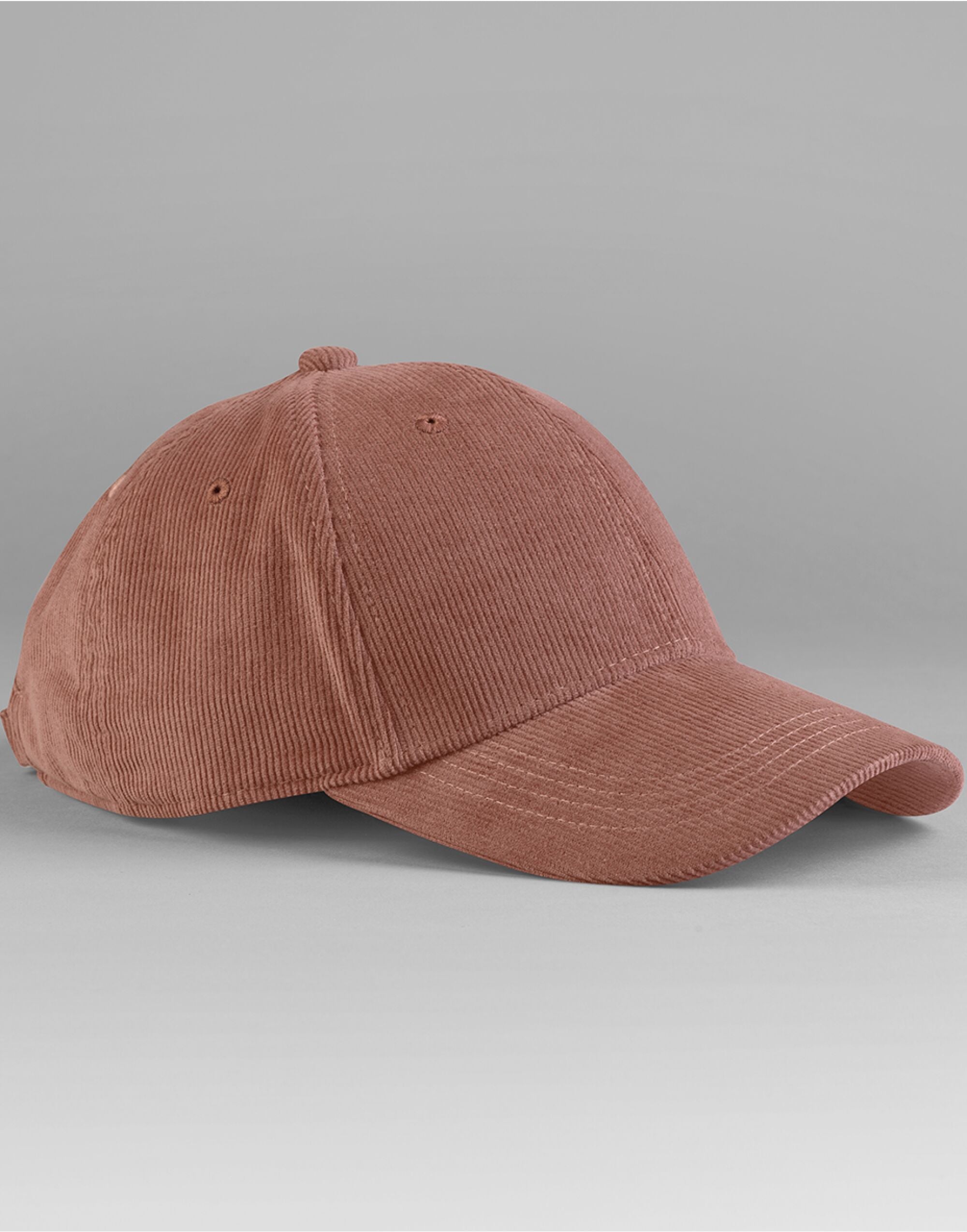 Beechfield EarthAware® Cord Baseball Cap B680 - Redwood O S - Customisable Caps