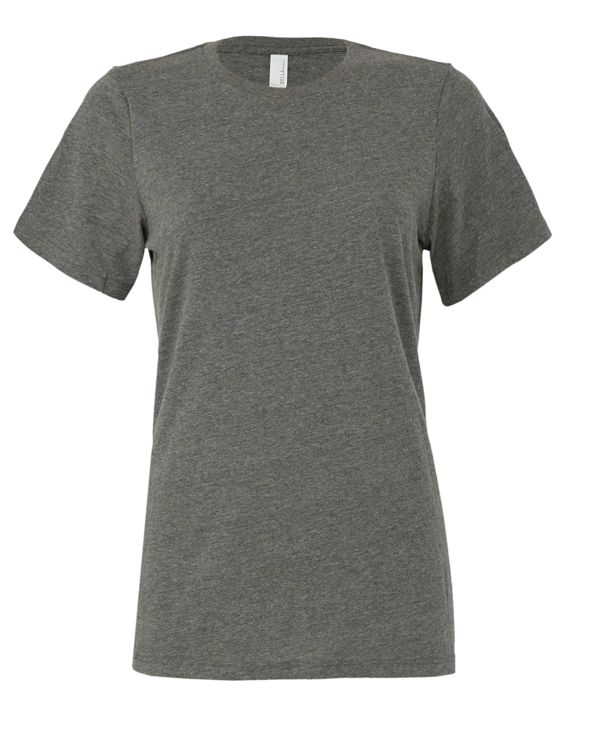 Bella Womens Relaxed Heather Jersey SS T BE6400CVC - Deep Heather - Customisable T-Shirts