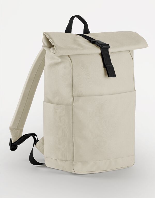 Bagbase Premium Recycled RollTop Backpk BG186 - - Customisable Bags