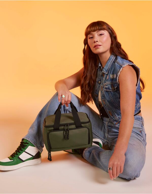 Bagbase Recycled Mini Cooler Bag BG288 - Pure Grey O S - Customisable Bags