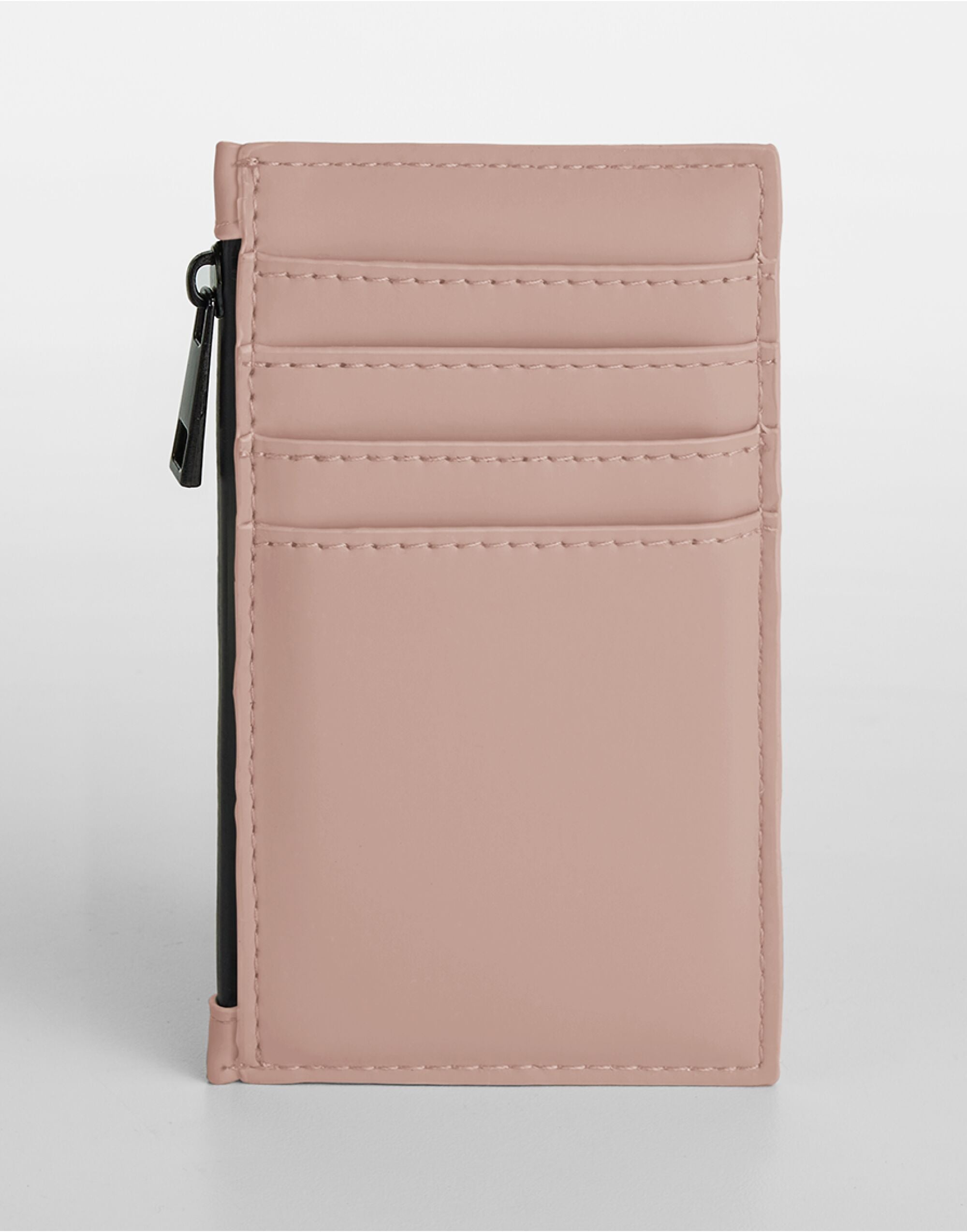 Bagbase Matte PU Card Holder BG326 - Nude Pink O S - Customisable Wallets