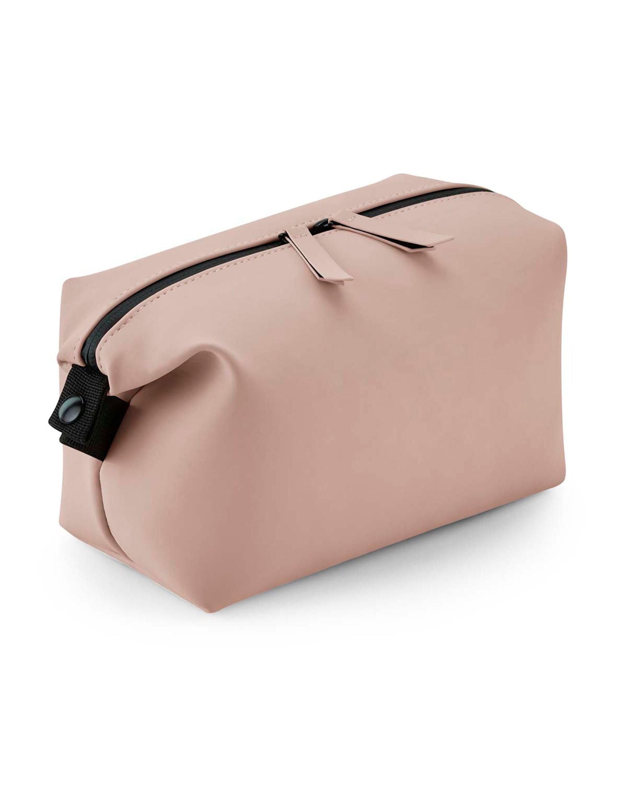 Bagbase Matte PU Accessory Pouch BG330 - Nude Pink O S - Customisable Bags