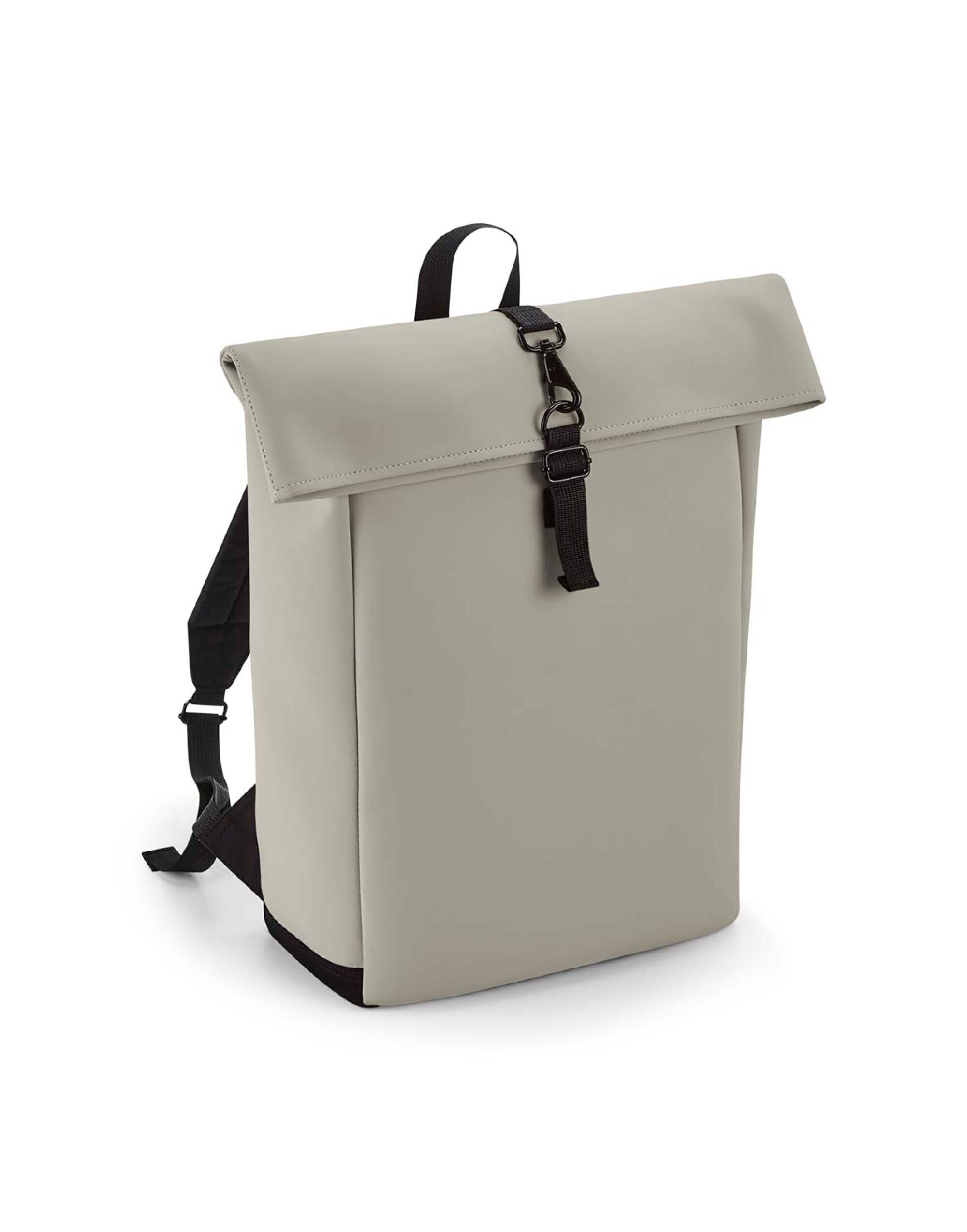 Bagbase Matte PU Roll Top Backpack BG335 - - Customisable Bags