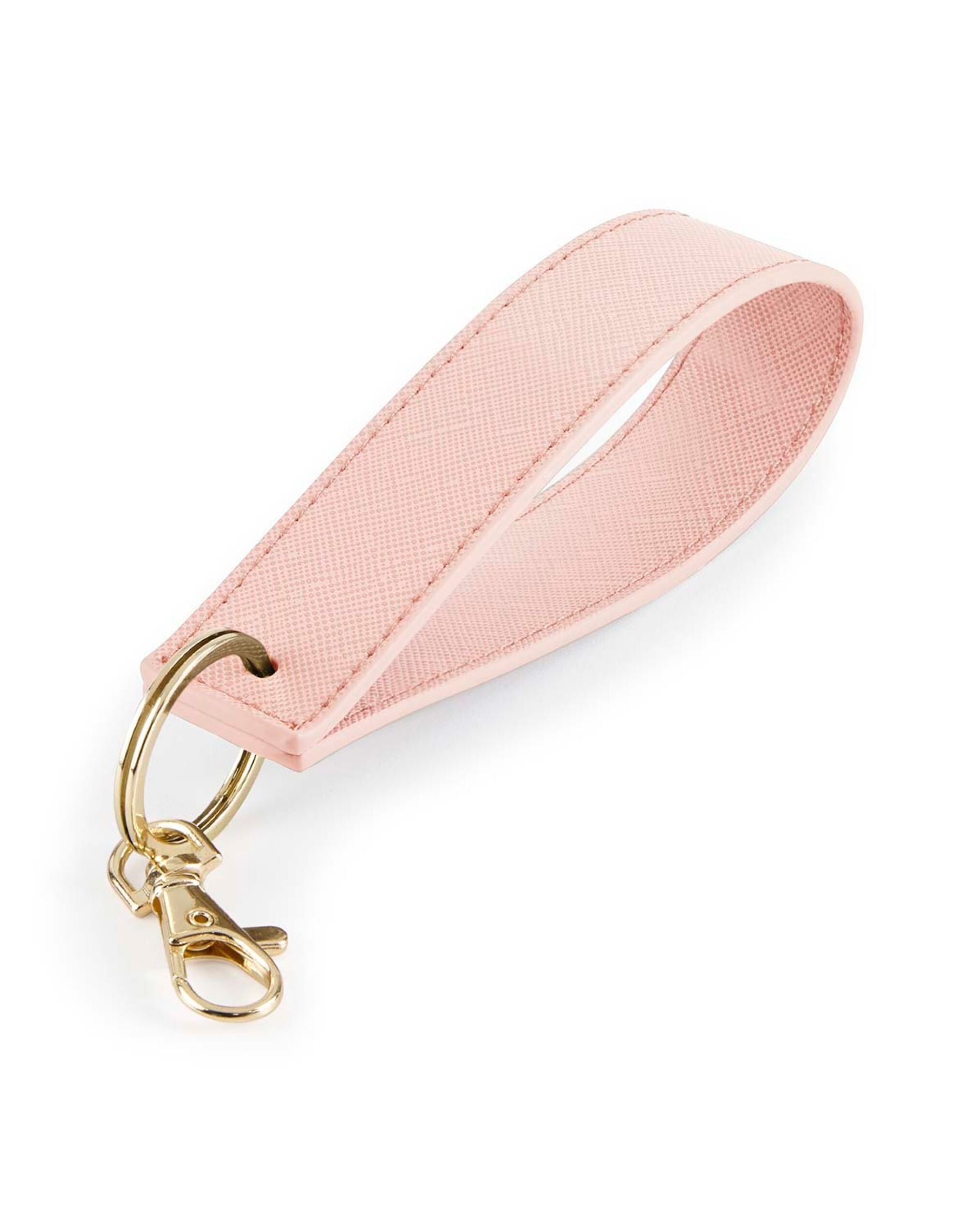 Bagbase Boutique Wristlet Keyring bg747 - Soft Pink O S - Customisable Bags