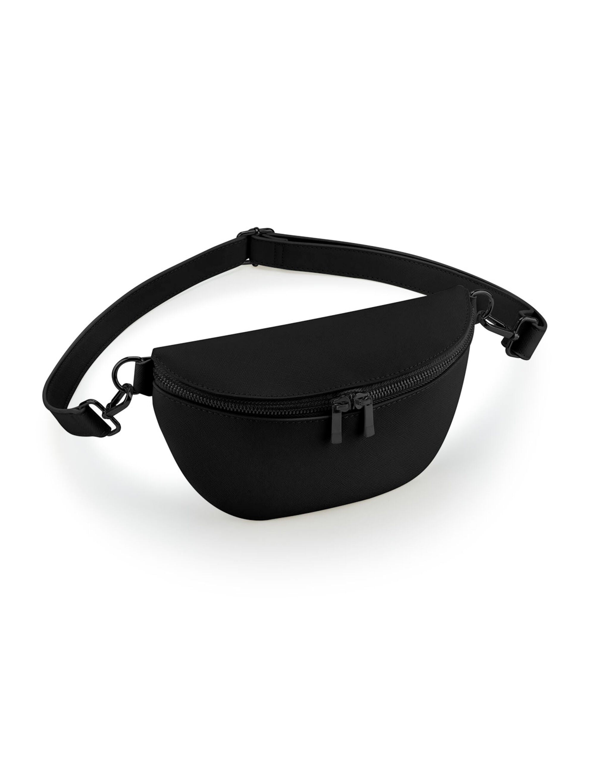 Bagbase Boutique Waist Bag bg766 - Black Black O S - Customisable Bags