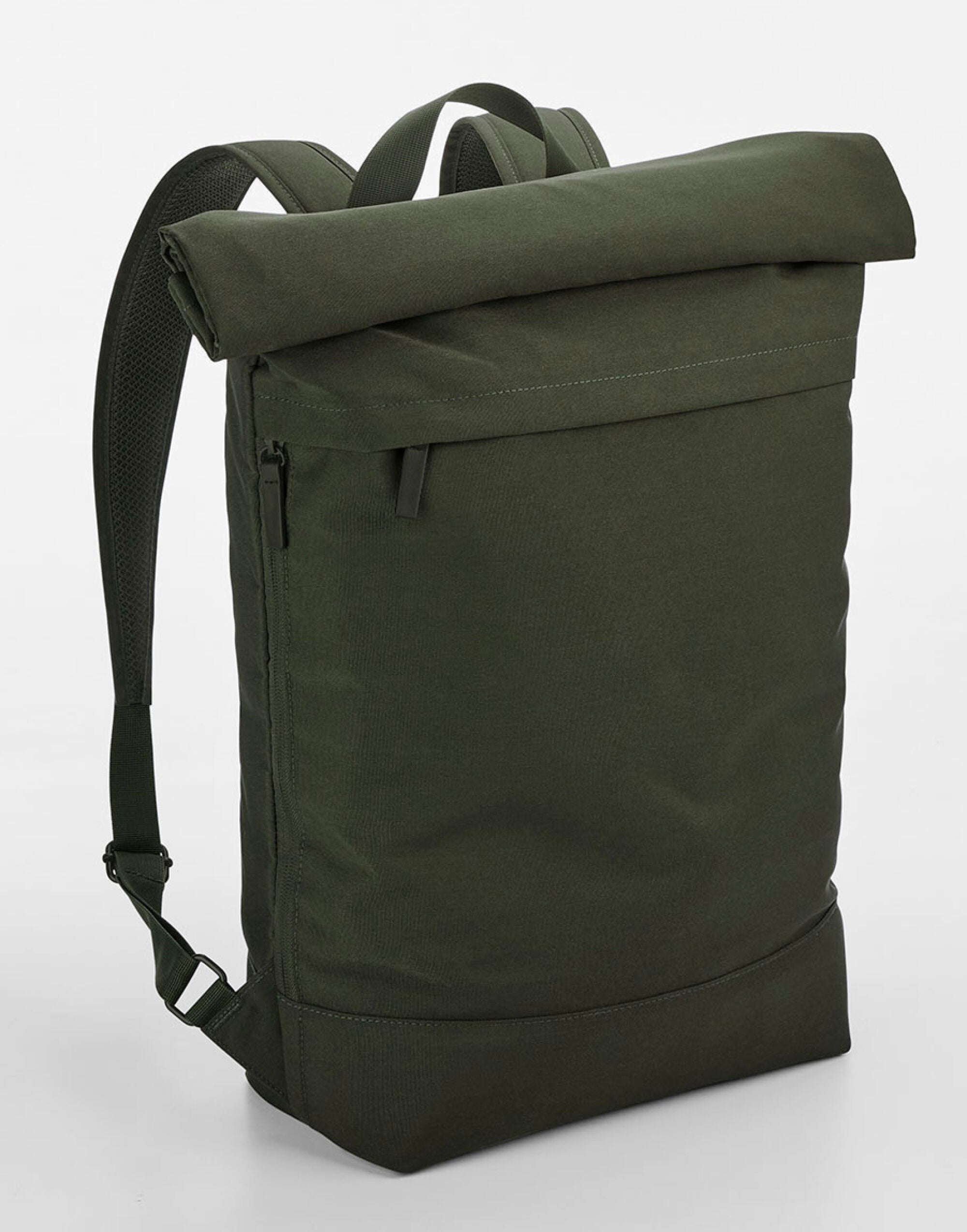 Bagbase Simplicity Roll Top Backpack bg870 - Pine Green O S - Customisable Bags