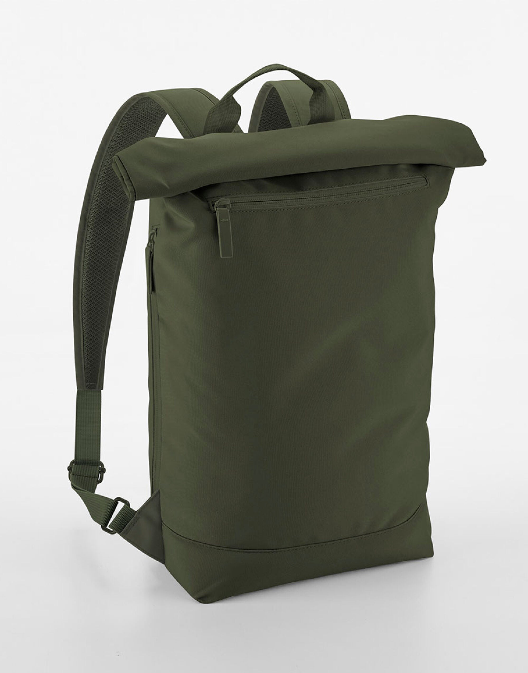 Bagbase Simplicity Roll Top BkPack Lite bg871 - Pine Green O S - Customisable Bags