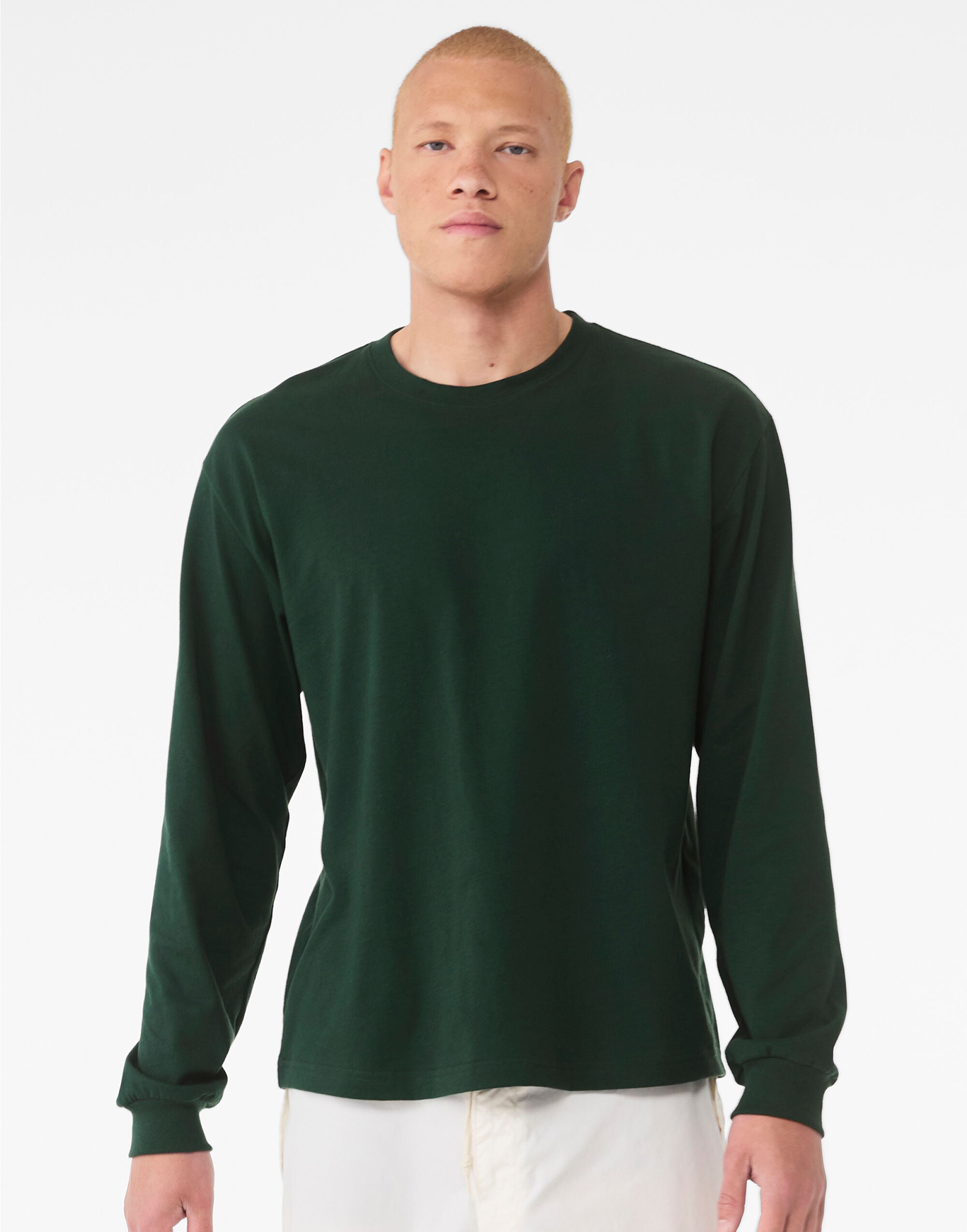 Bella + Canvas Unisex Heavy Boxy LS Tee CA3511 - - Customisable