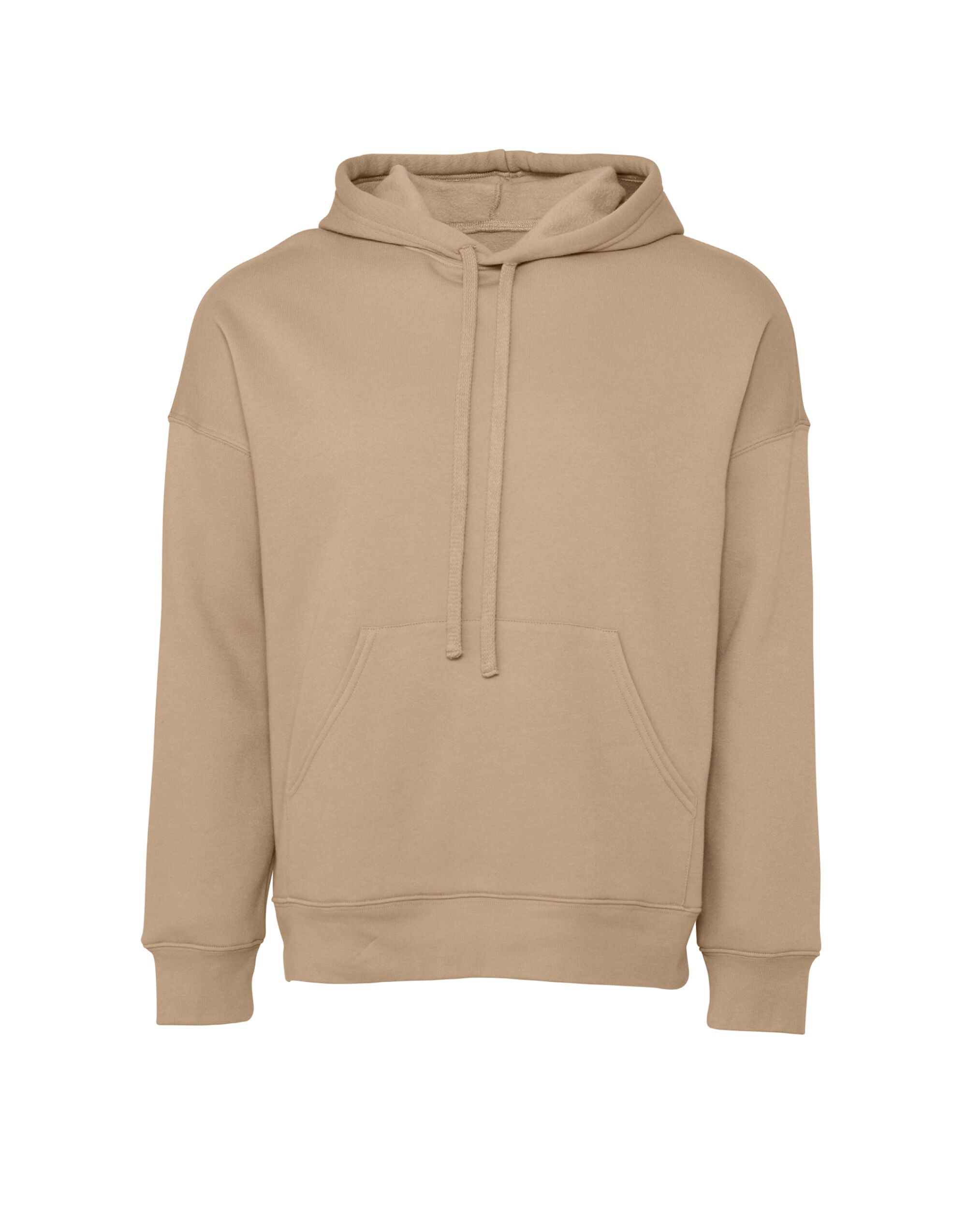 Bella Canvas Sponge Fleece DTM Hoodie CA3729 - Tan - Customisable Hoodies