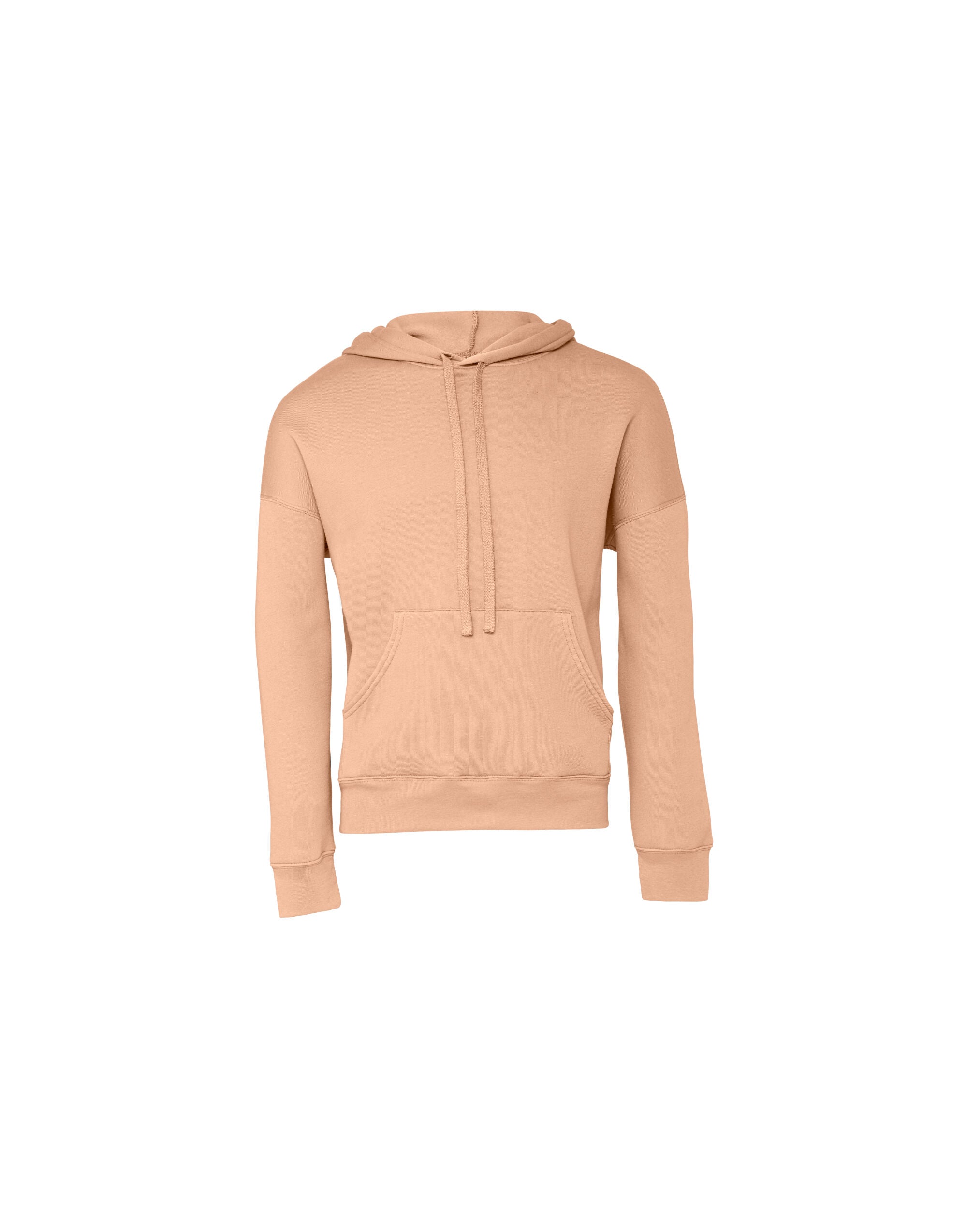 Bella Canvas Sponge Fleece DTM Hoodie CA3729 - Peach - Customisable Hoodies
