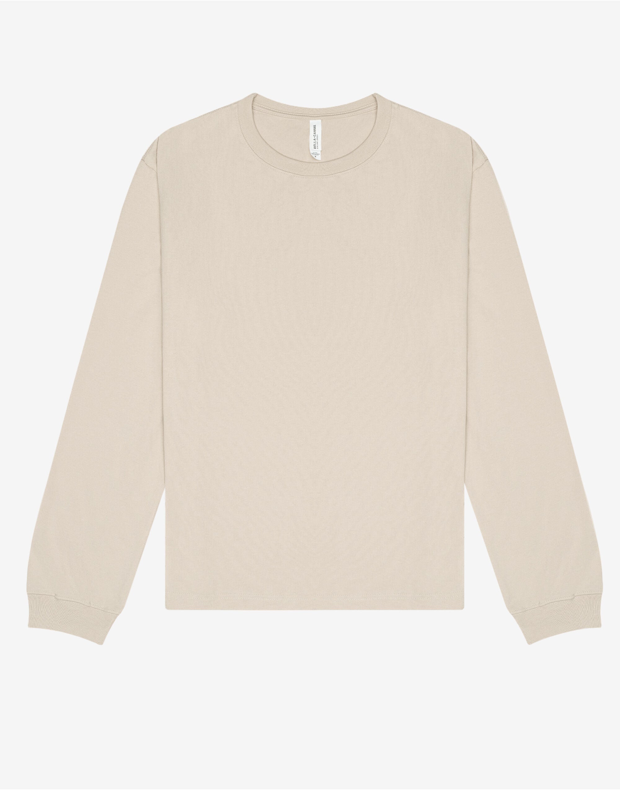 Bella + Canvas Heavyweight LS Tee CA4651 - Dust - Customisable