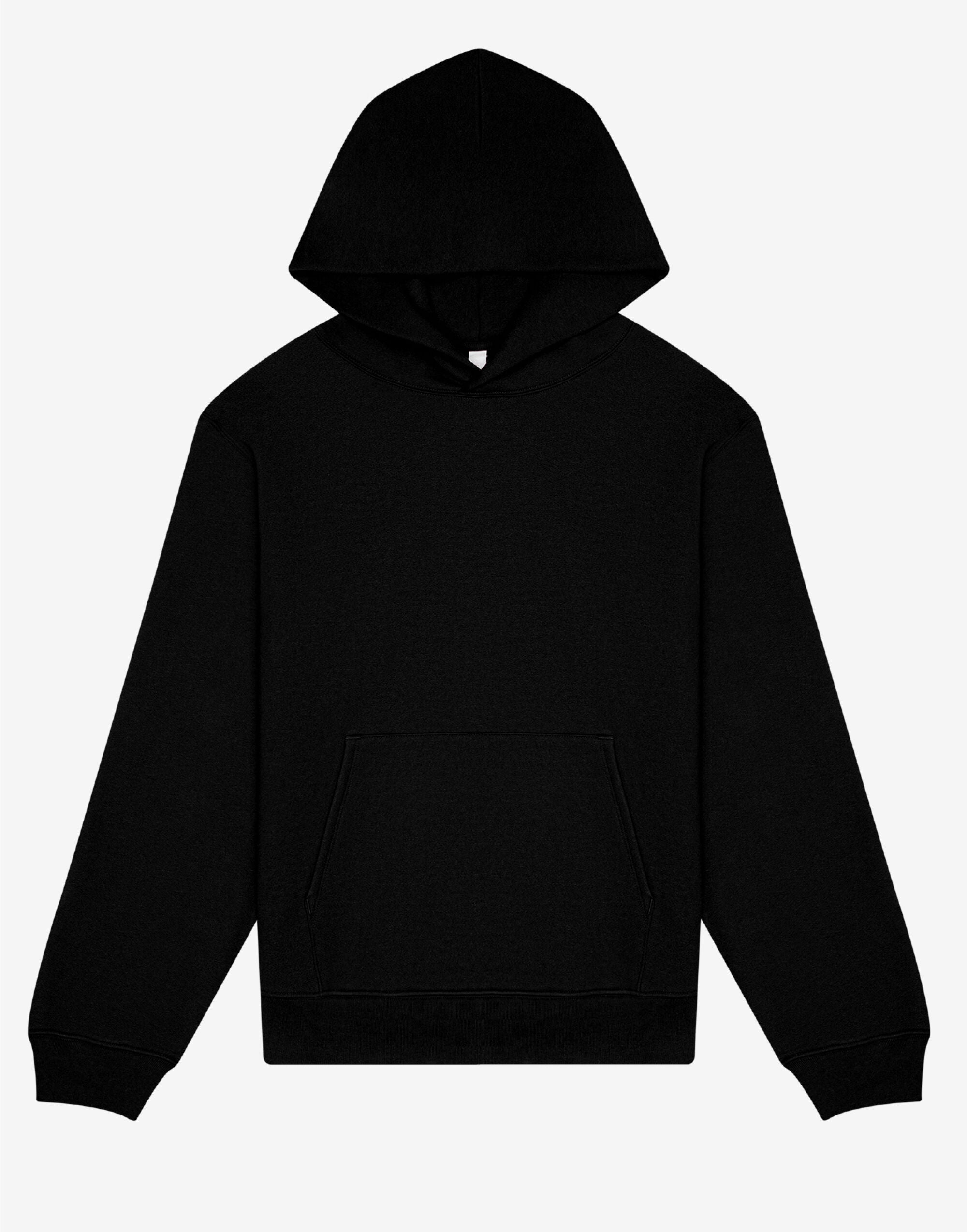 Bella + Canvas Unisex Pullover Hoodie CA4719 - Black - Customisable Hoodies