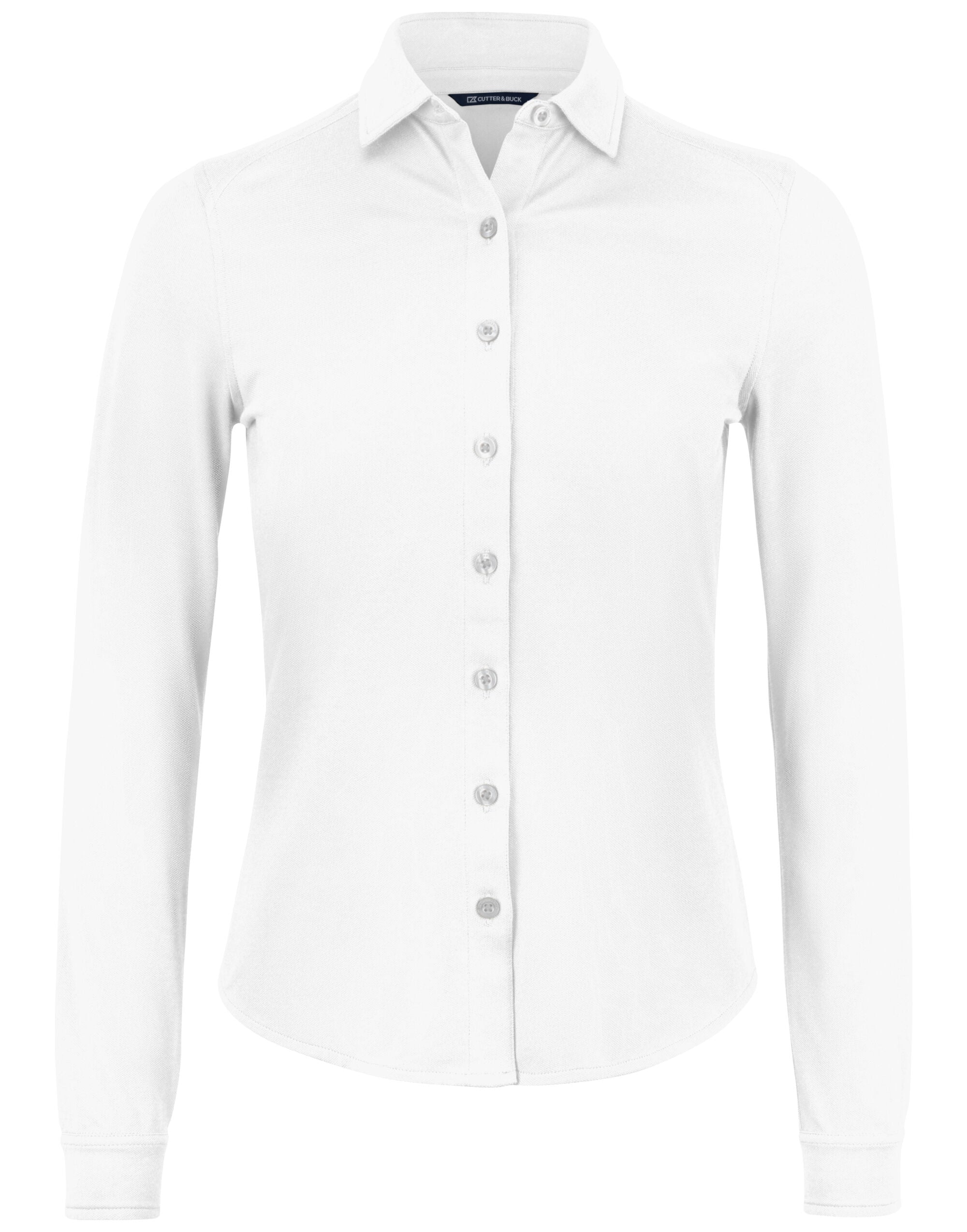 Cutter & Buck - Advantage Shirt Women - White XS - Customisable Shirts & Blouses
