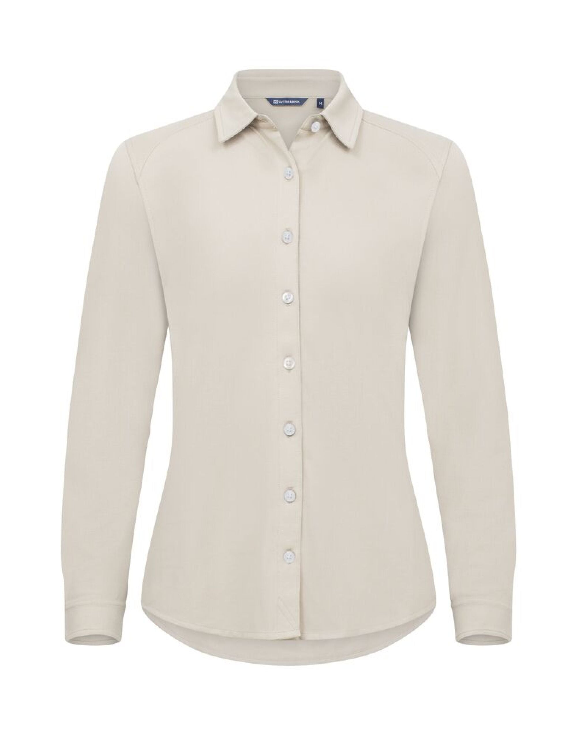 Cutter & Buck - Advantage Shirt Women - Beige XS - Customisable Shirts & Blouses