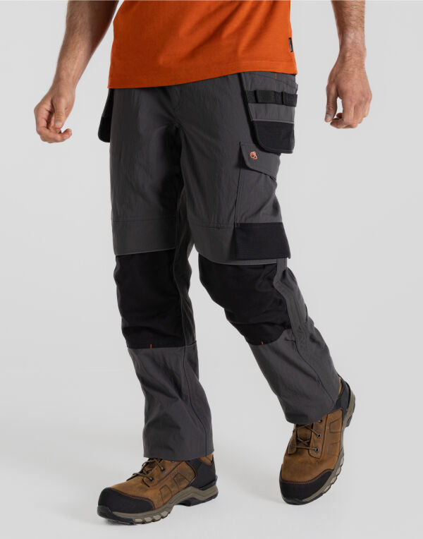 Craghoppers Workwear Sheffield Holster R cej010 - Black 42" - Customisable Trousers & Jogpants