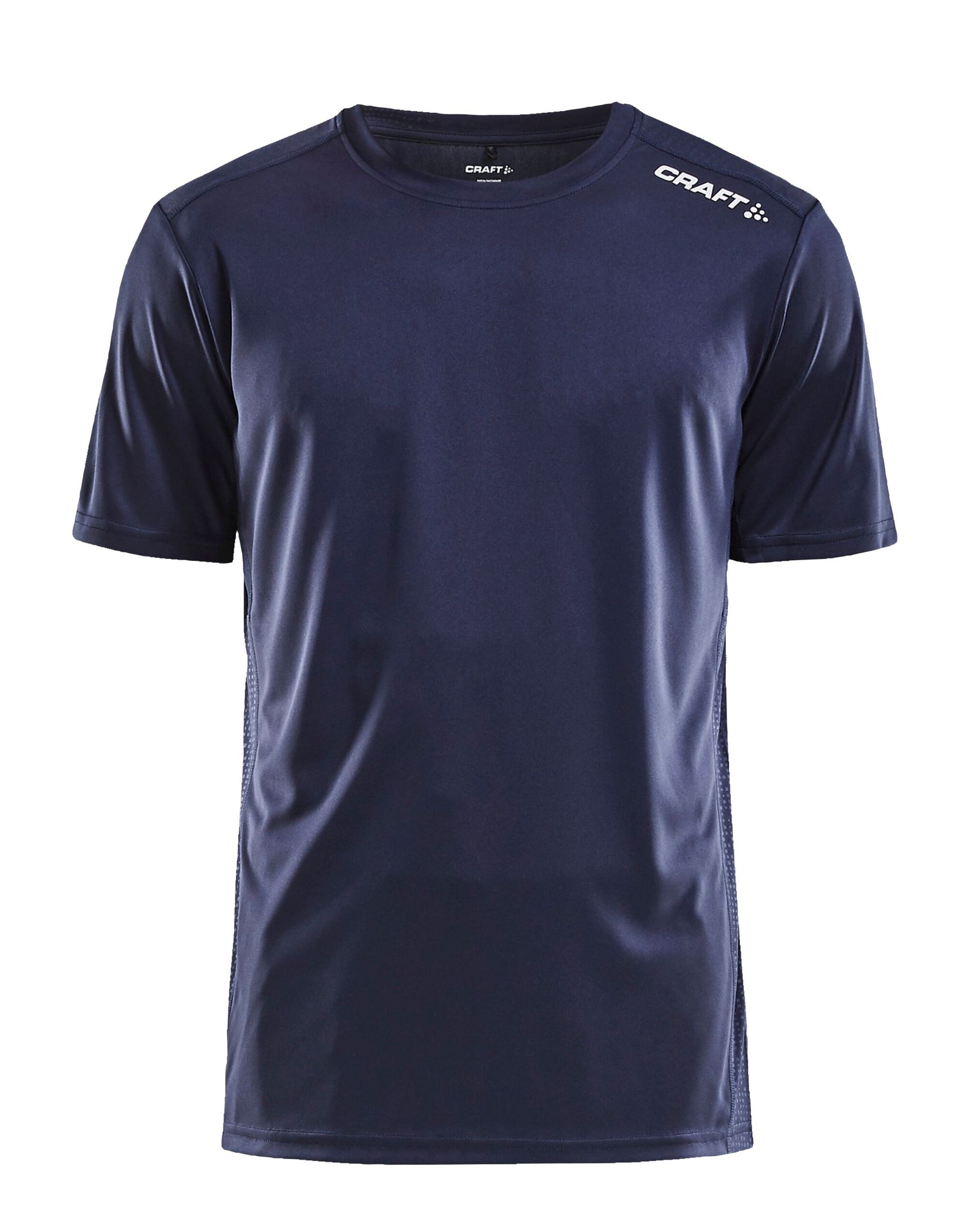 Craft Mens Rush SS Tee CR1907361 - Navy - Customisable T-Shirts