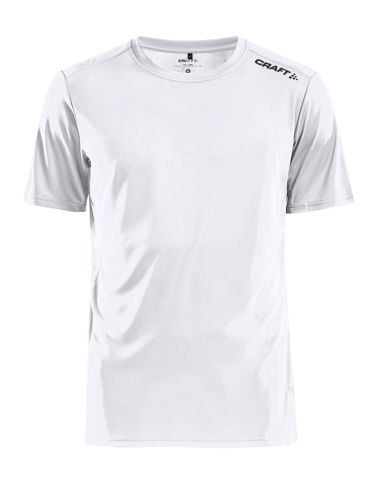 Craft Mens Rush SS Tee CR1907361 - White - Customisable T-Shirts