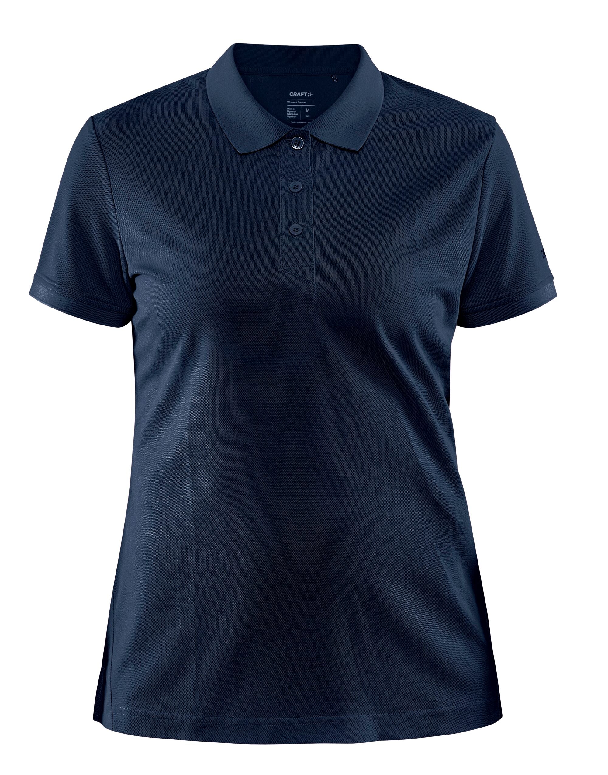 Craft Ladies Core Unify Polo Shirt CR1909139 - Dark Navy - Customisable Polos