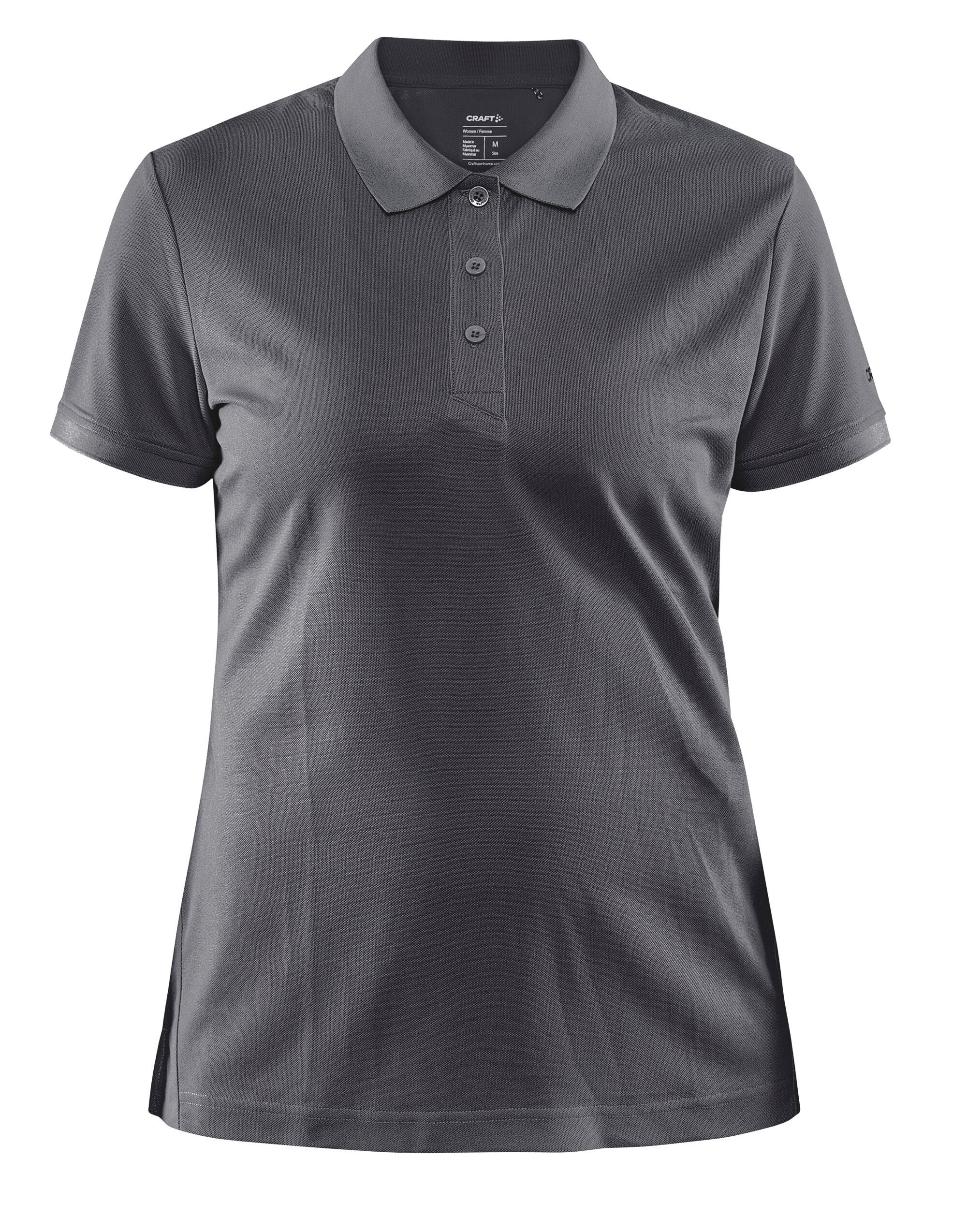 Craft Ladies Core Unify Polo Shirt CR1909139 - Granite - Customisable Polos