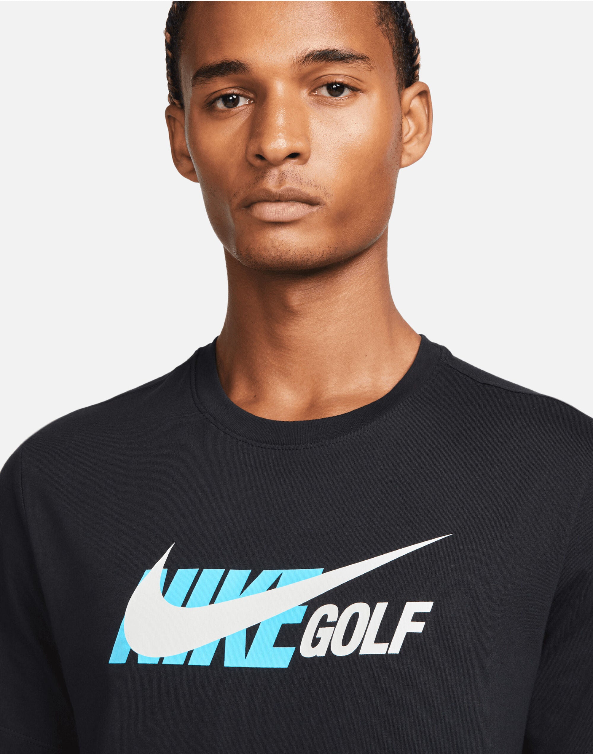 Nike Mens Tee Golf 1 DZ2643 - Black - Customisable T-Shirts