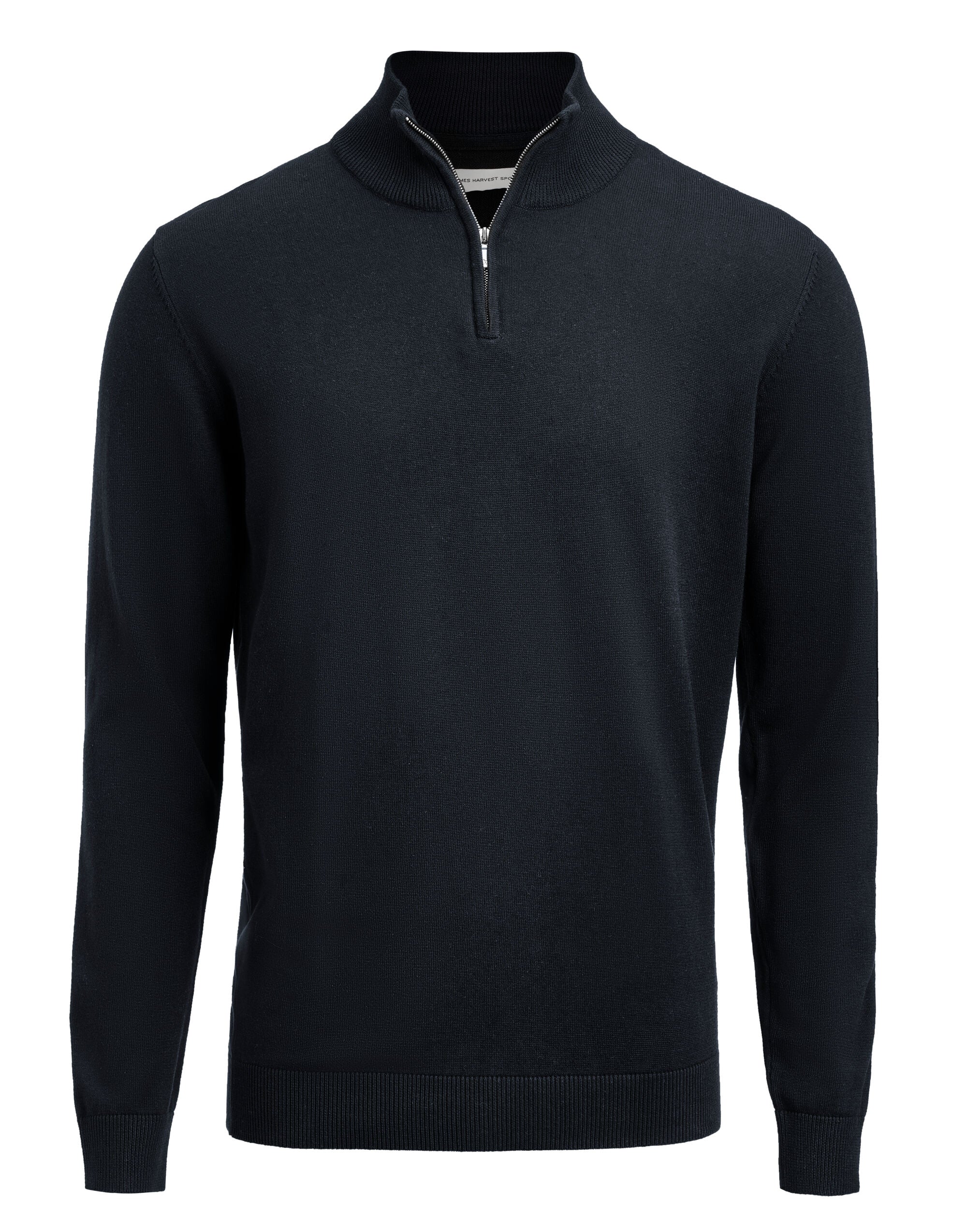James Harvest Ashland 1/2 Zip Sweater HAR2112515 - Navy - Customisable Sweatshirts