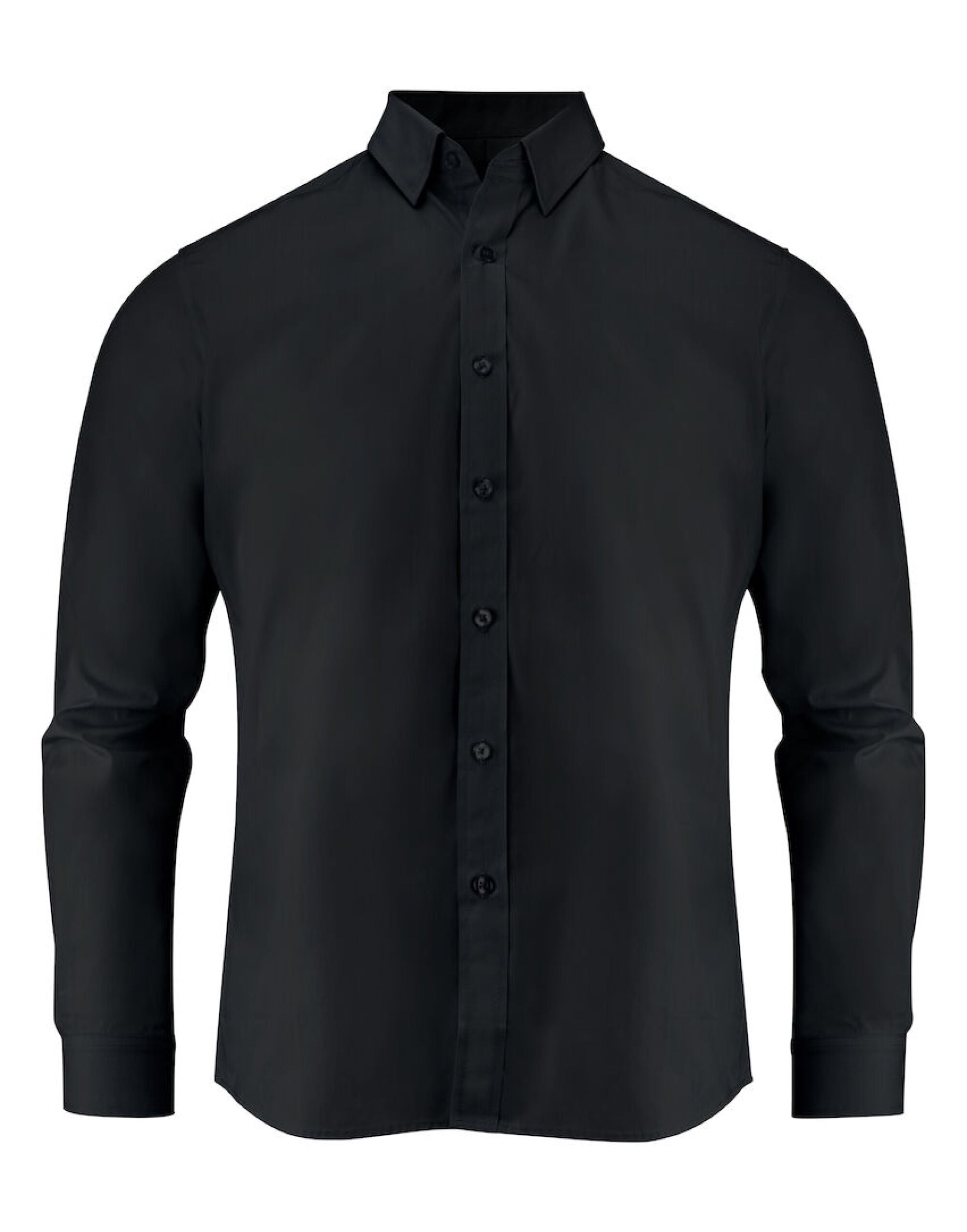 James Harvest Acton Business Shirt HAR2113040 - Black - Customisable Shirts