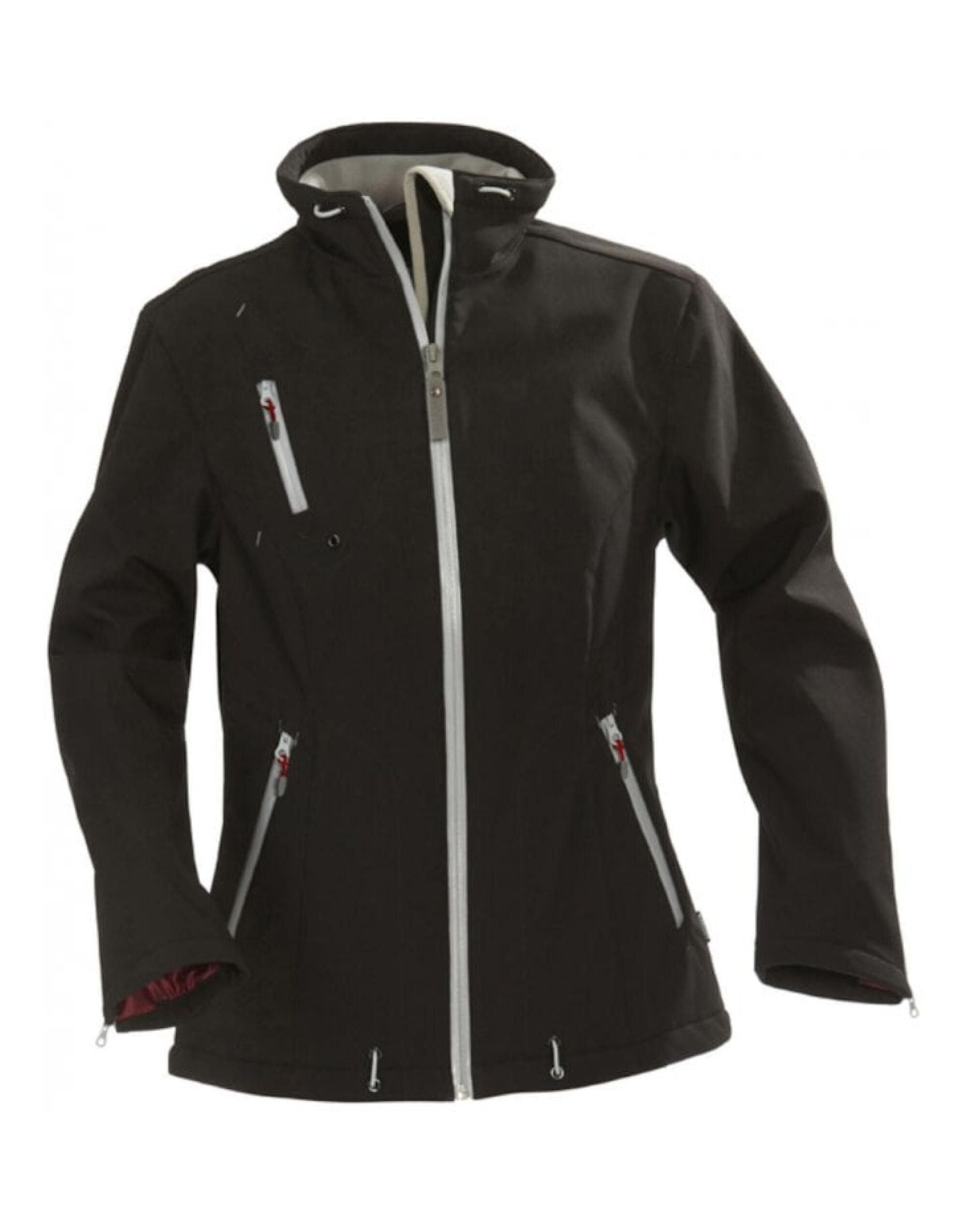 James Harvest Ladies Savannah Softshell HAR2121023 - Black - Customisable Jackets