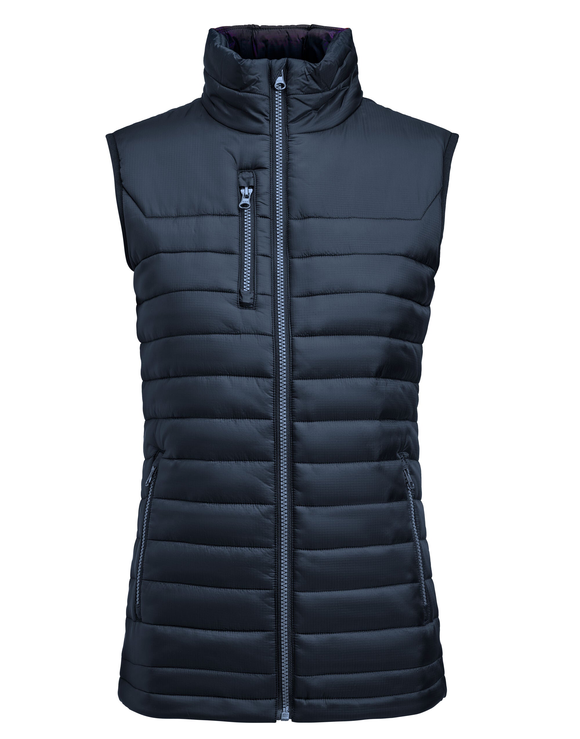 James Harvest Ladies Meadows Vest HAR2121053 - Navy - Customisable Hoodies