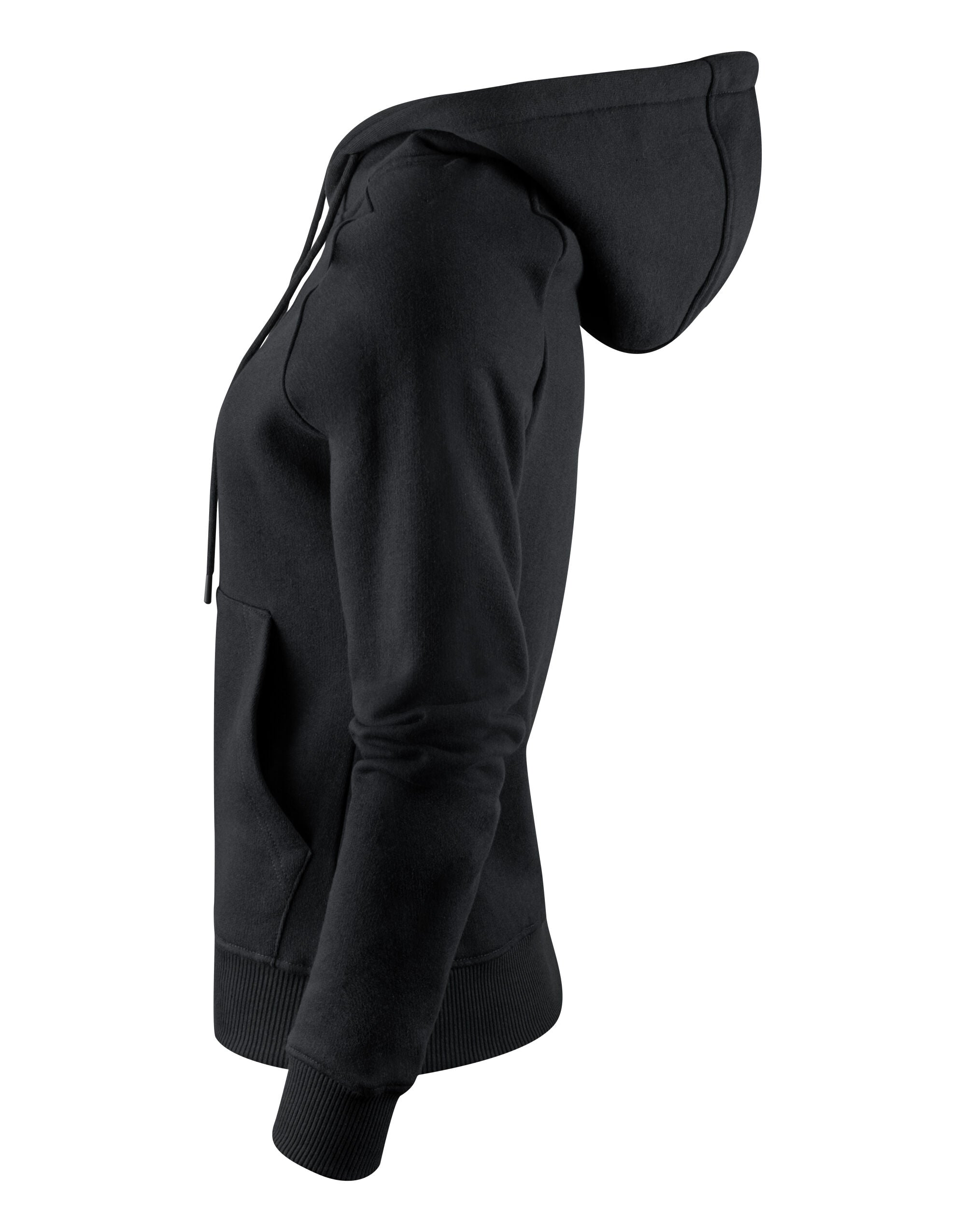 James Harvest Hardin Heights Ladies Hood HAR2122041 - Black - Customisable Sweatshirts