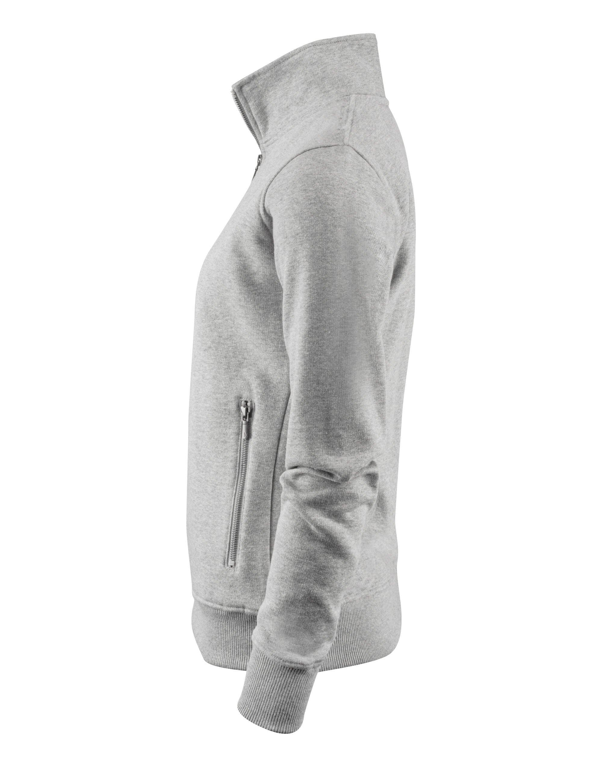 James Harvest Melville H Ladies Sweat HAR2122042 - Grey Melange - Customisable Sweatshirts