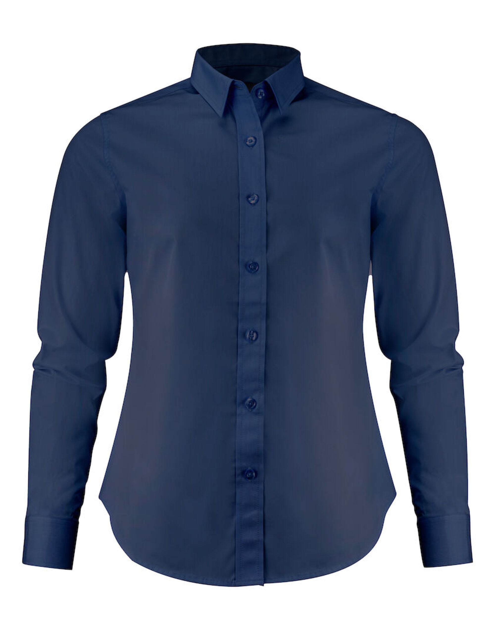 James Harvest Acton Ladies Shirt HAR2123031 - Navy - Customisable Shirts