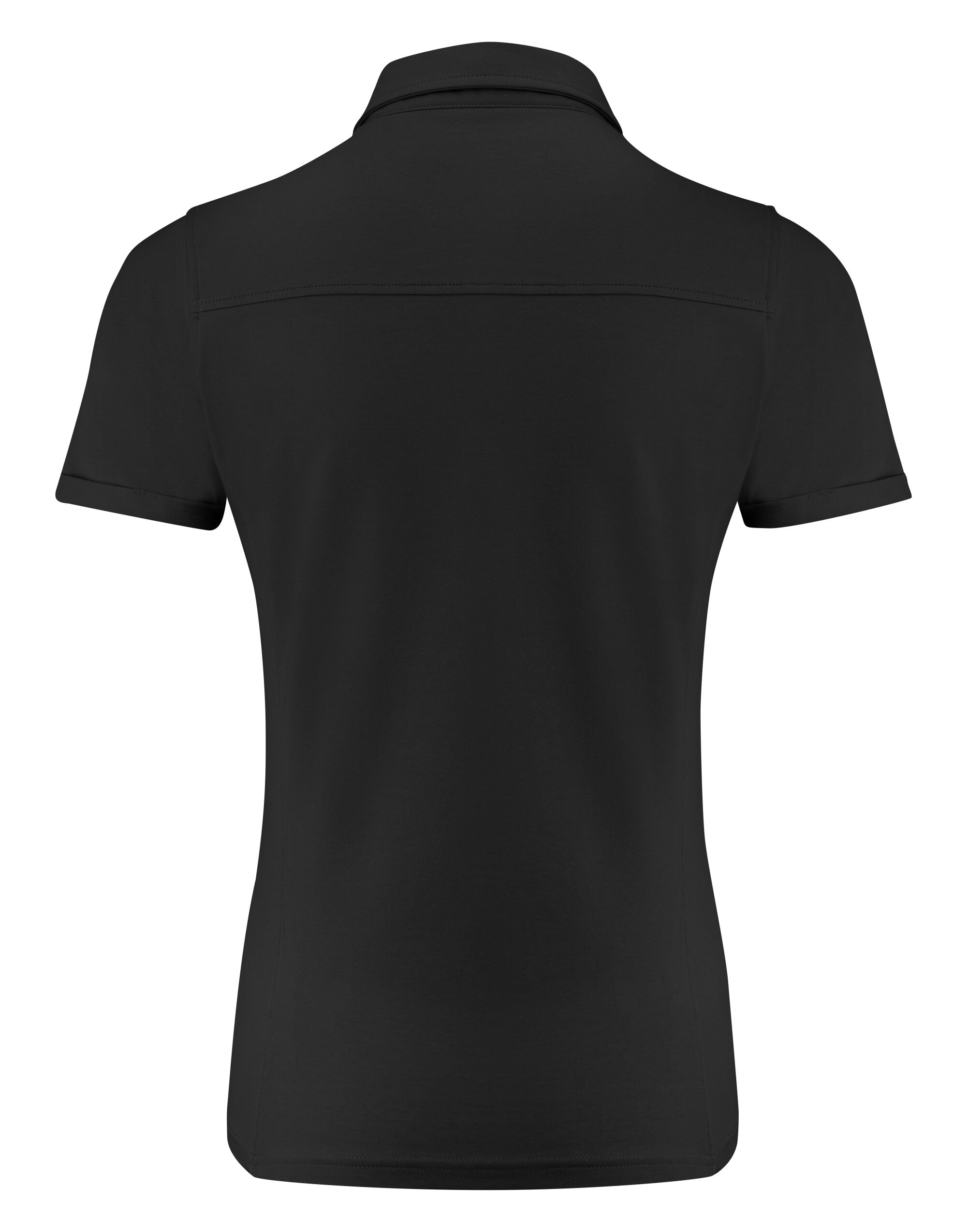 James Harvest American Ladies Polo HAR2125038 - Black - Customisable Polos