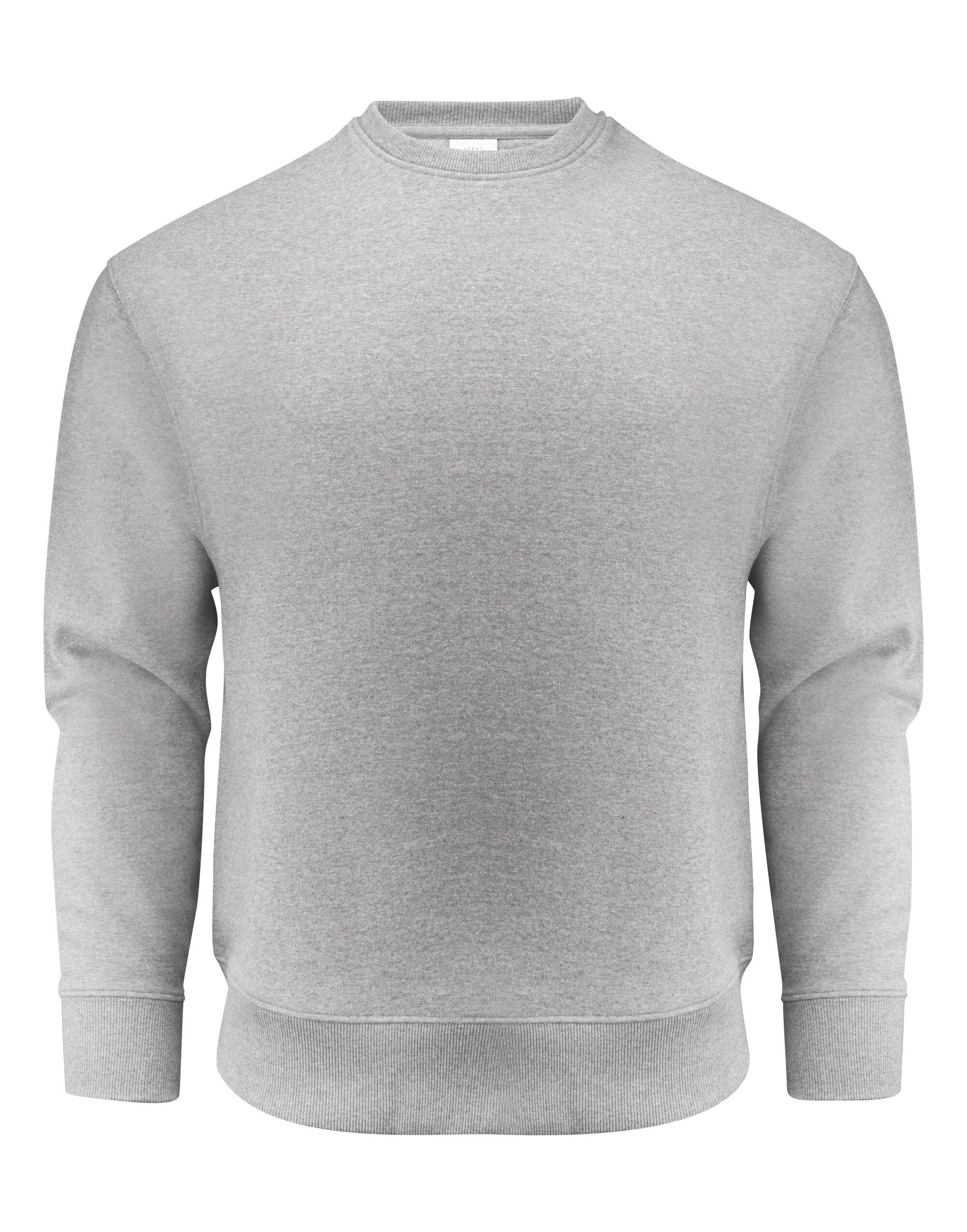 James Harvest Hopedale Crewneck HAR2132028 - Grey Melange - Customisable Sweatshirts