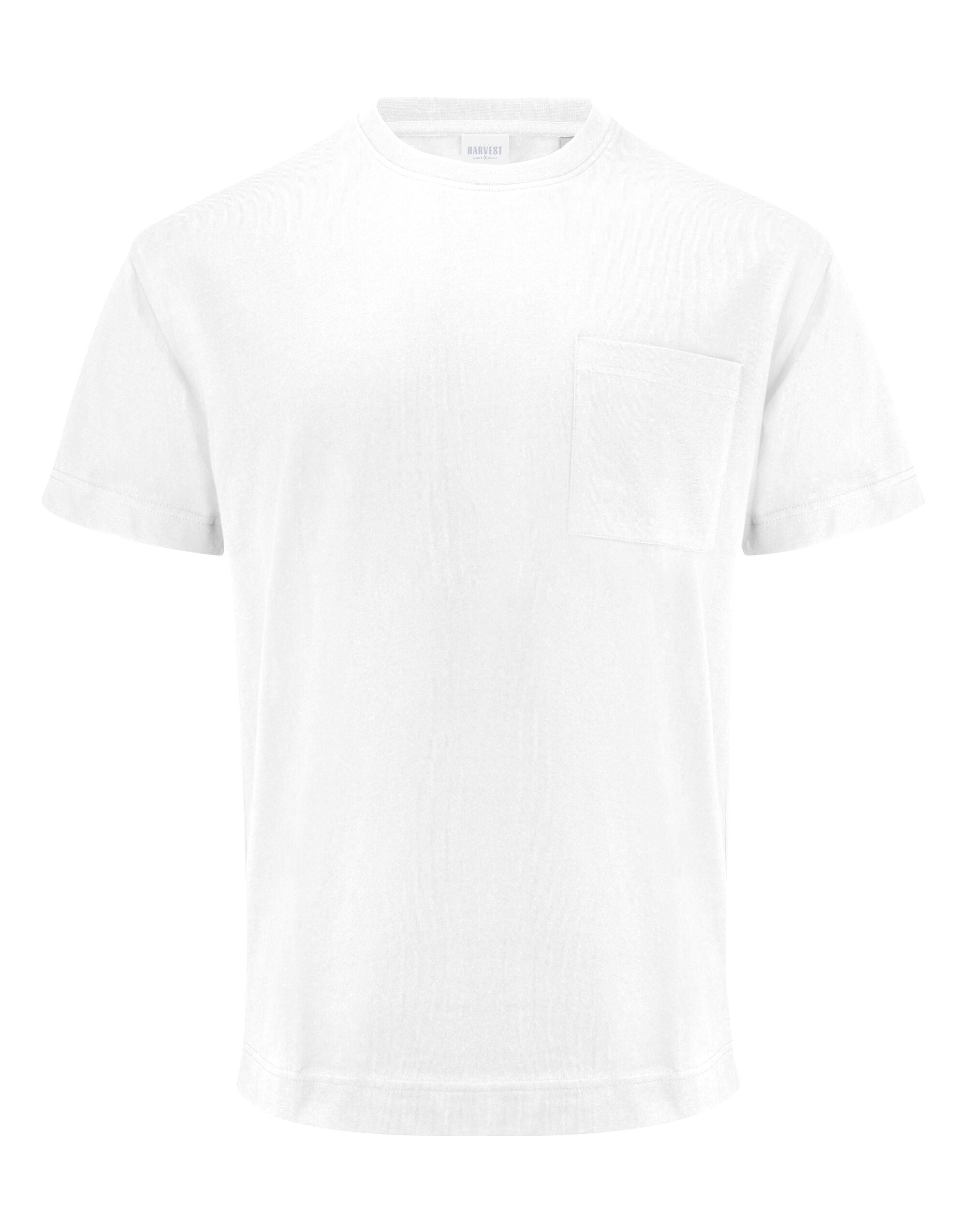 James Harvest Devons Relaxed Fit T Shirt HAR2134019 - White - Customisable T-Shirts
