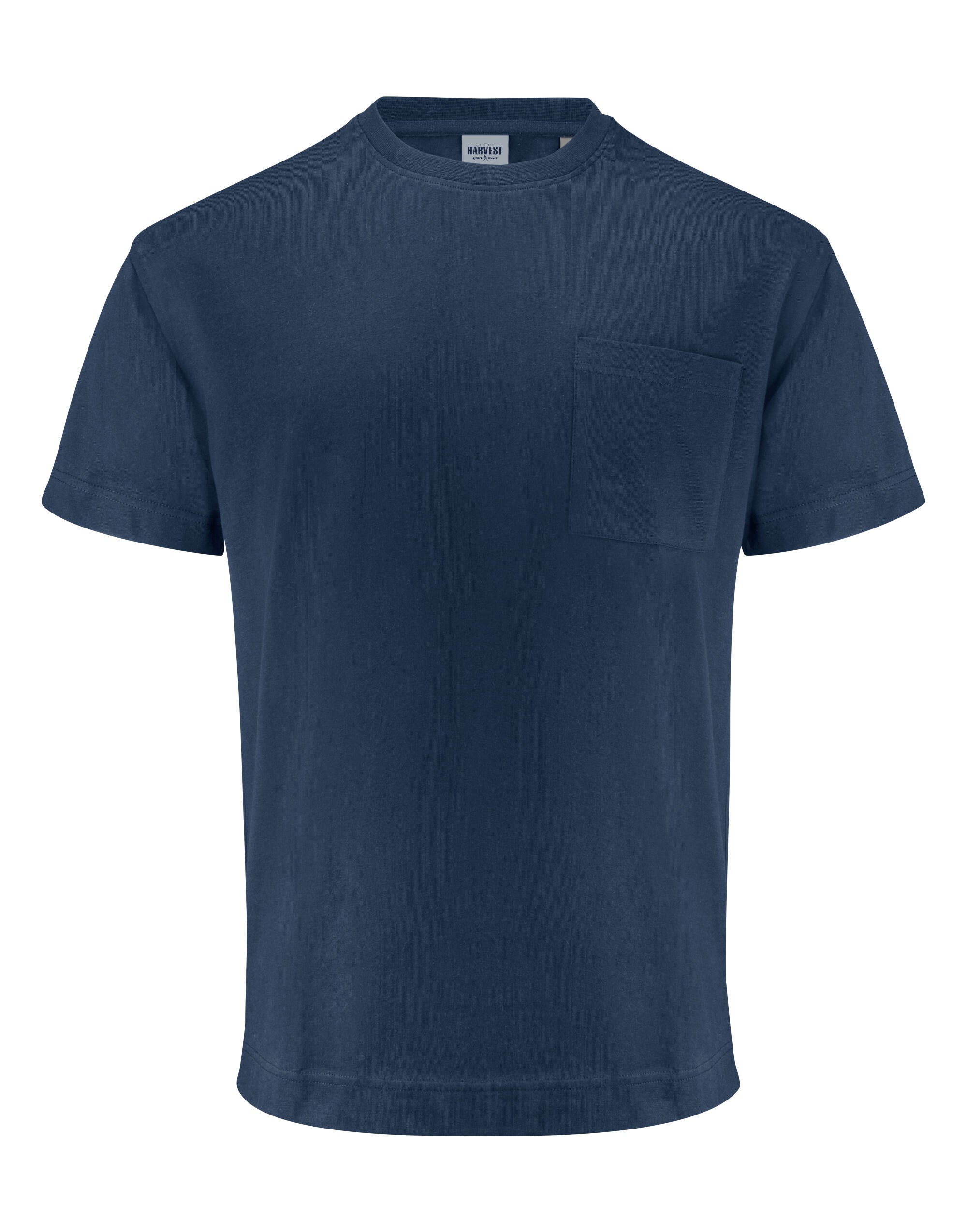 James Harvest Devons Relaxed Fit T Shirt HAR2134019 - Navy - Customisable T-Shirts