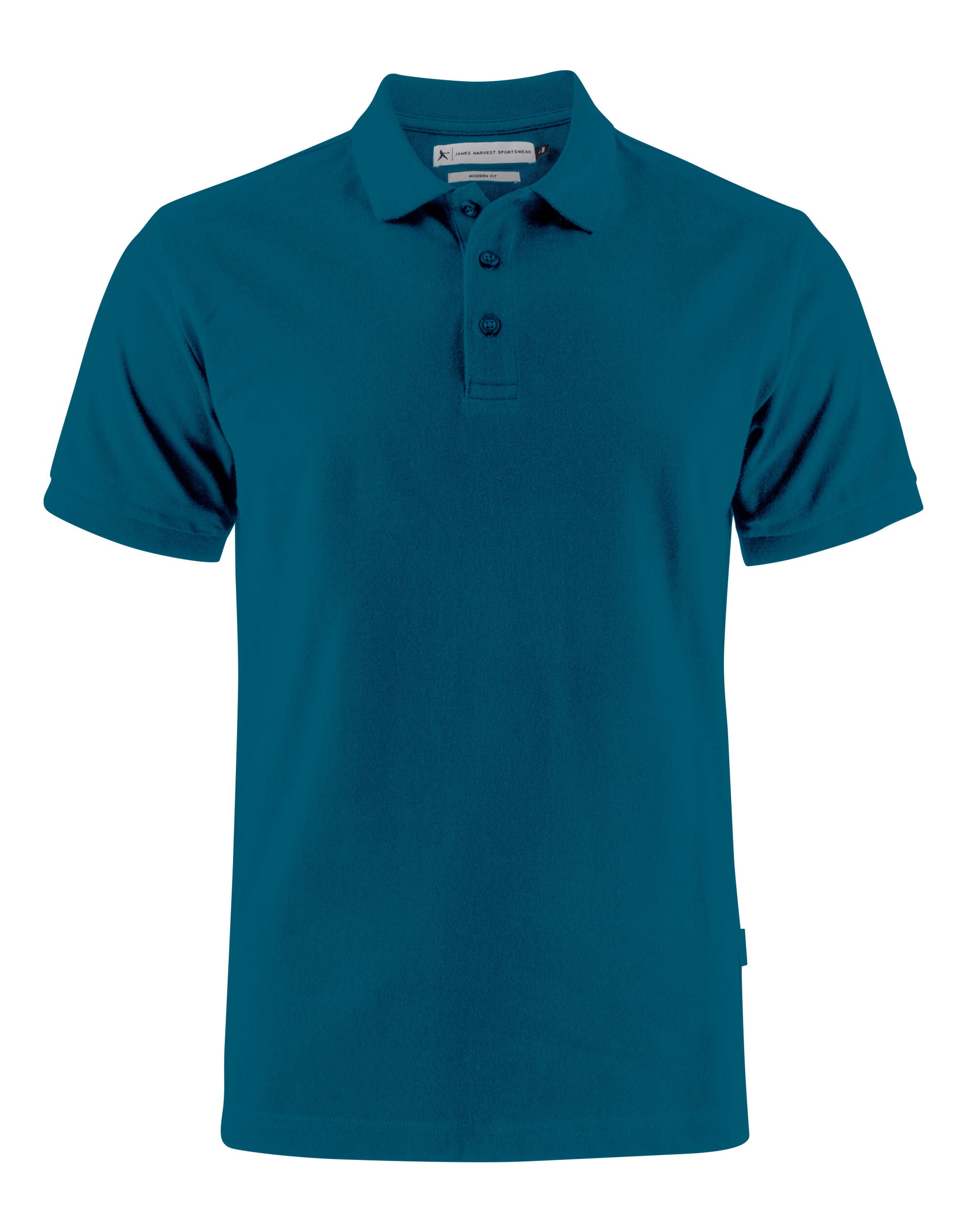 James Harvest Neptune Regular Polo HAR2135031 - Petrol - Customisable Polos