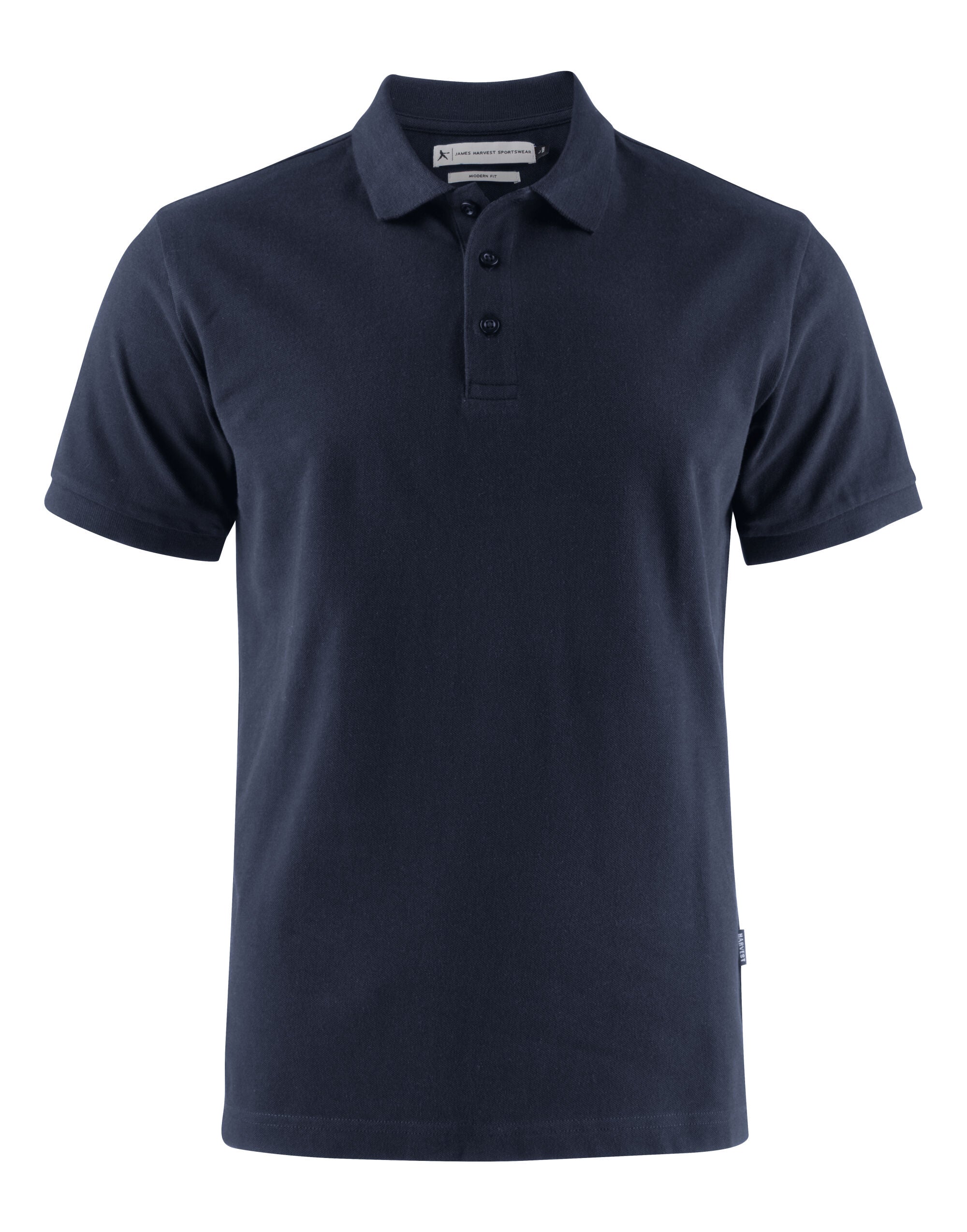 James Harvest Neptune Modern Polo HAR2135032 - Navy - Customisable Polos