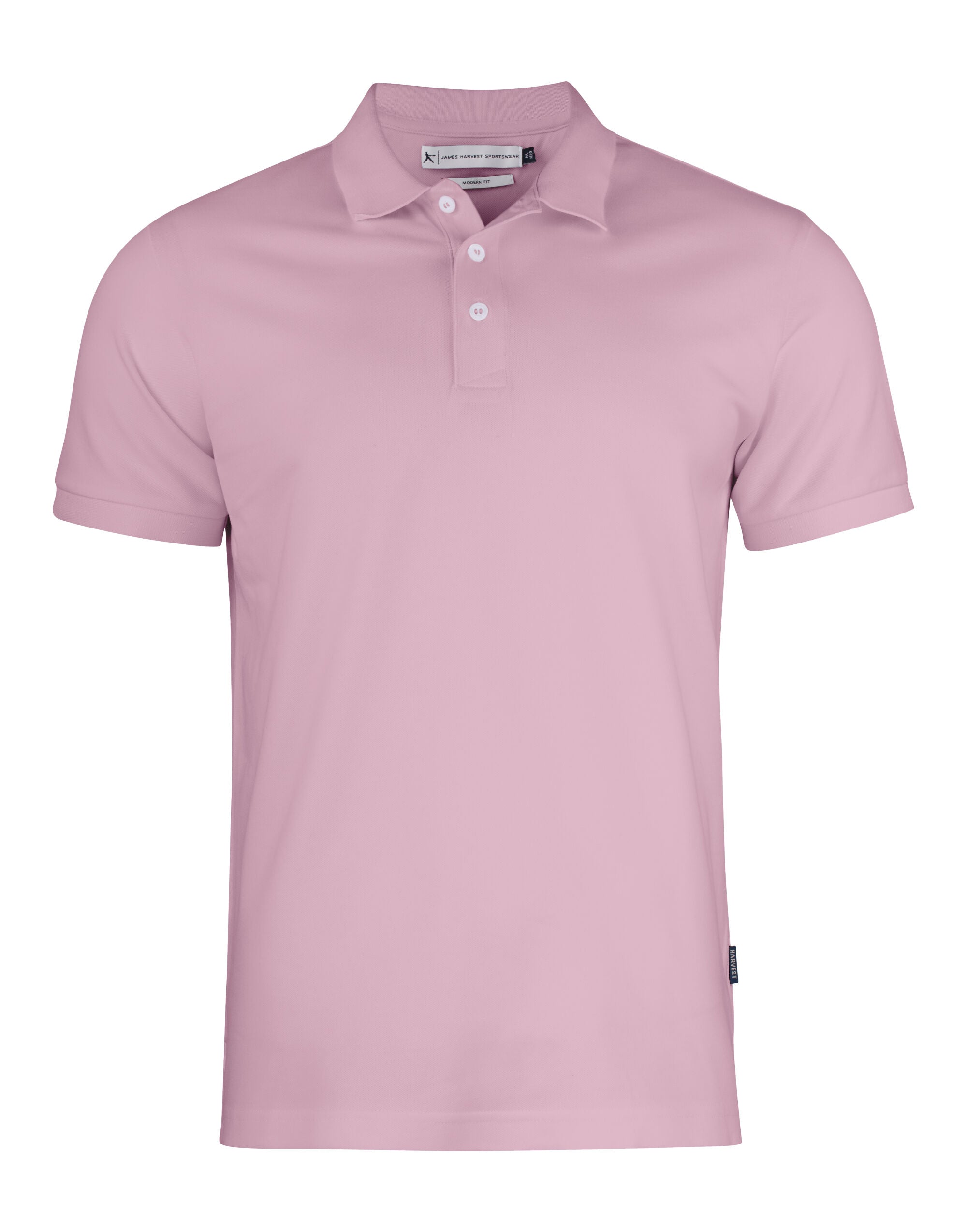 James Harvest Sunset Modern Polo HAR2135034 - Light Pink - Customisable Polos