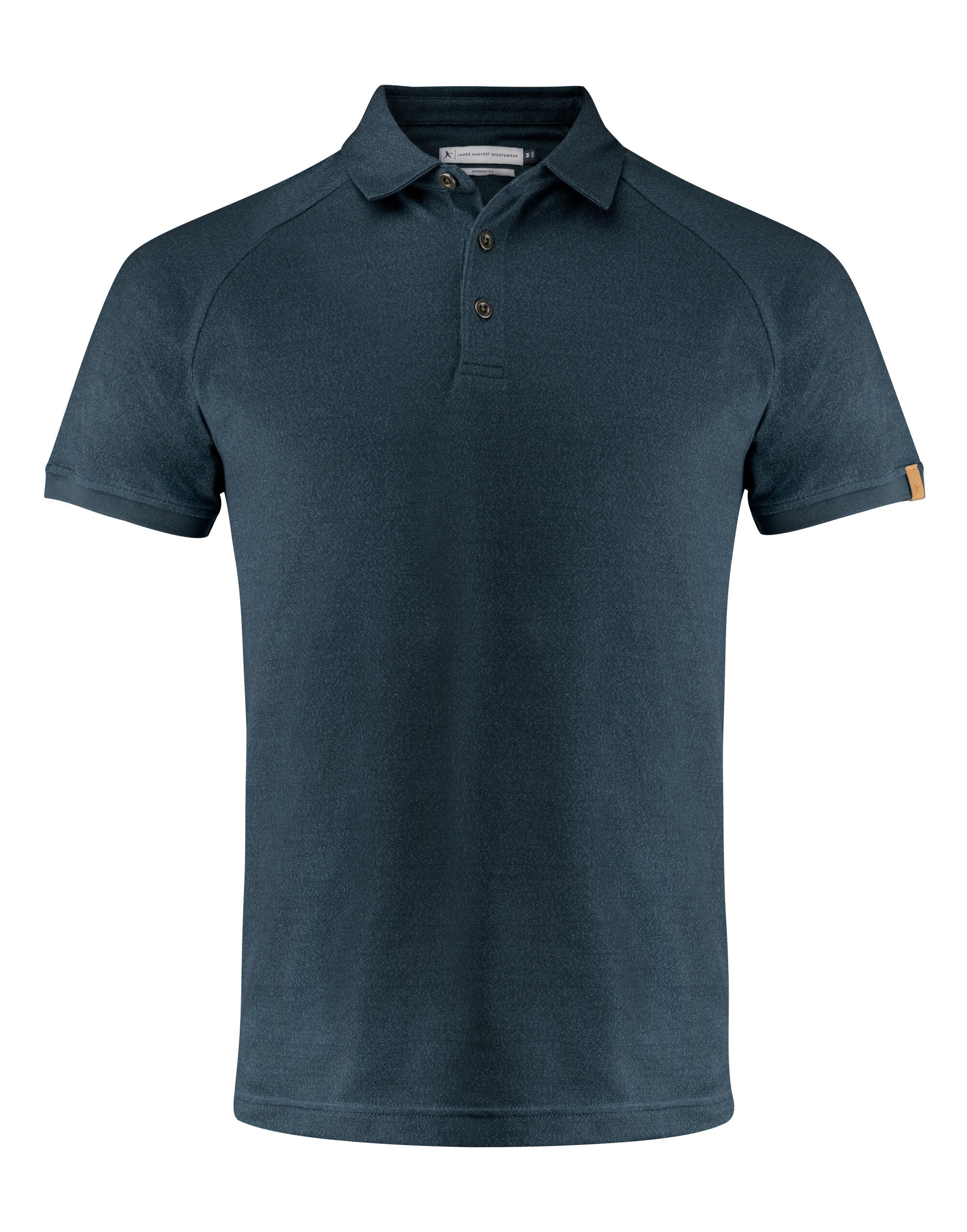 James Harvest Brookings Regular Polo HAR2135037 - Navy - Customisable Polos
