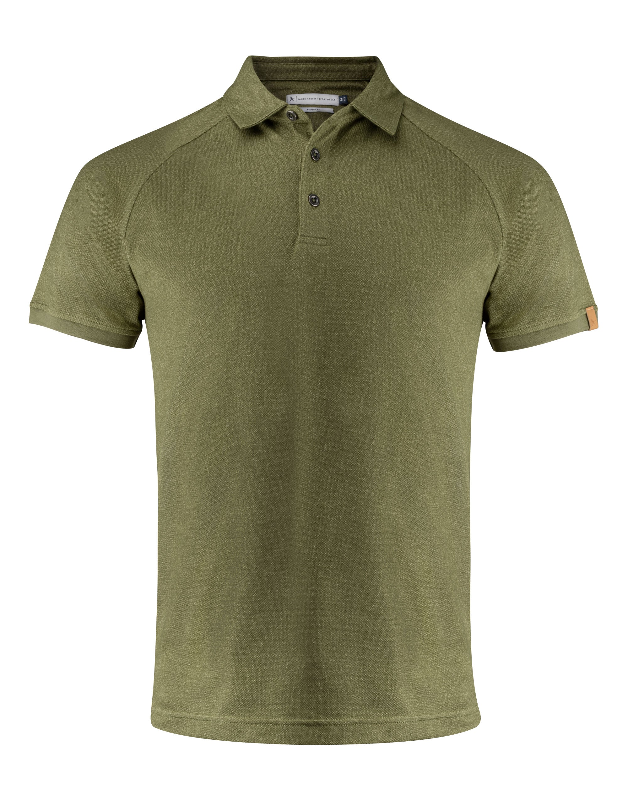 James Harvest Brookings Regular Polo HAR2135037 - Moss Green - Customisable Polos