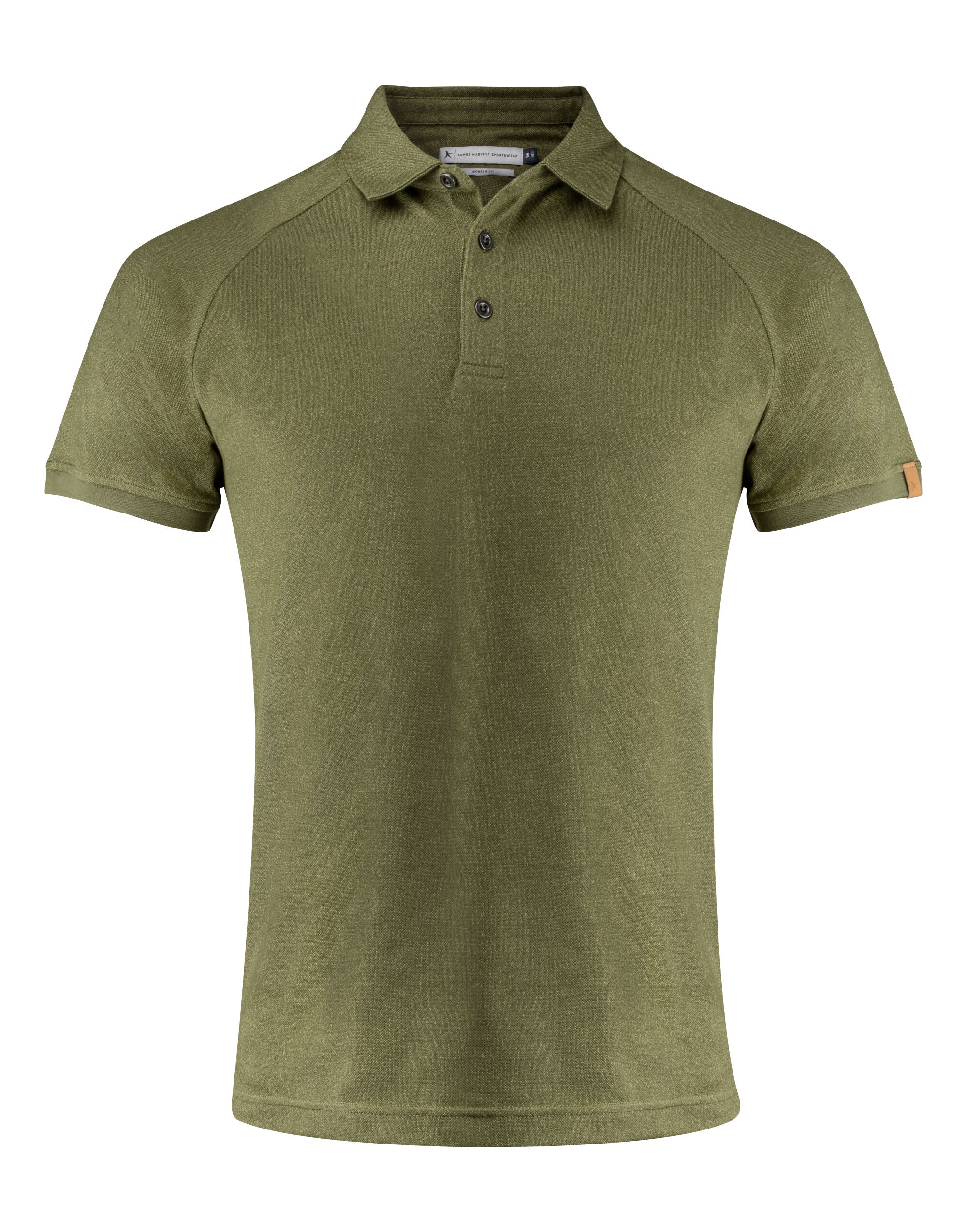 James Harvest Brookings Modern Polo HAR2135038 - Moss Green - Customisable Polos