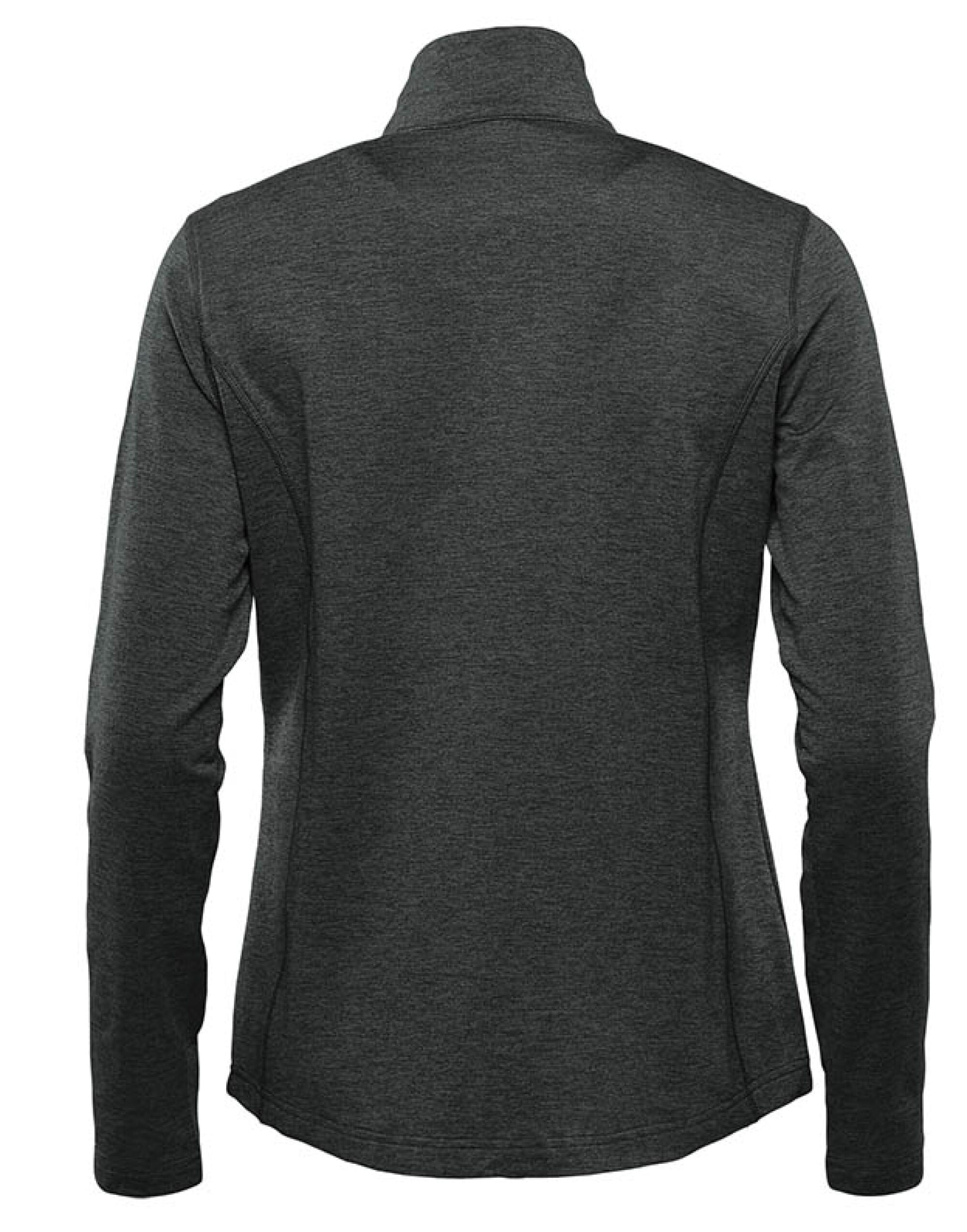 Stormtech LadysTreeline 14 Zip Pullover 2w - Black Heather - Customisable Outerwear