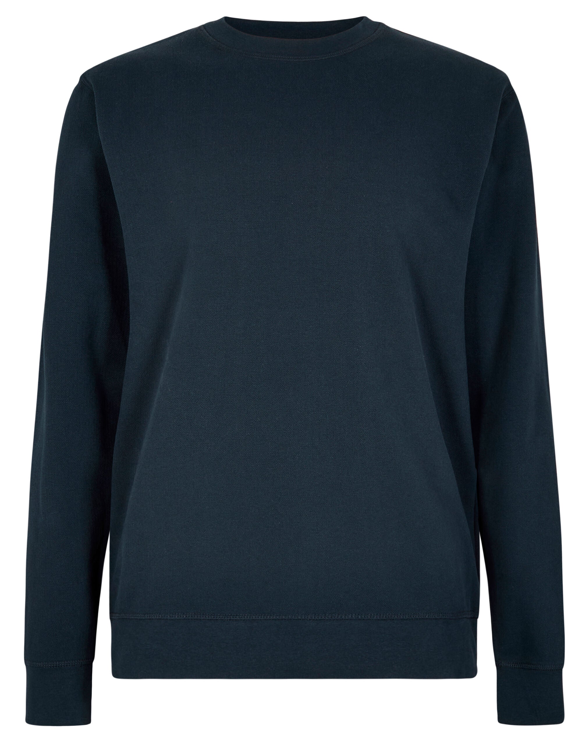 Kustom Kit Regular Fit Pique Sweatshirt KK337 - Navy - Customisable Sweatshirts