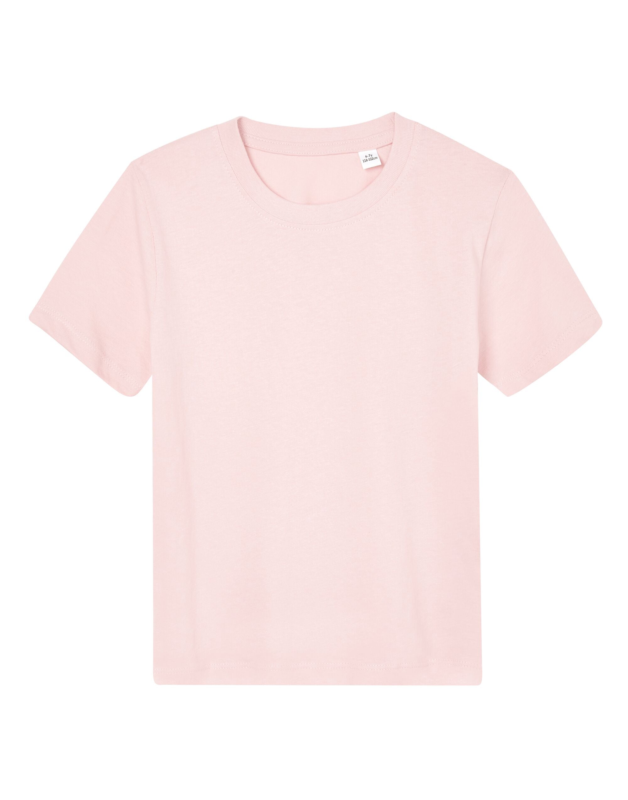 Mantis Kids EShort Sleeveential Organic T MK01 - Soft Pink - Customisable T-Shirts