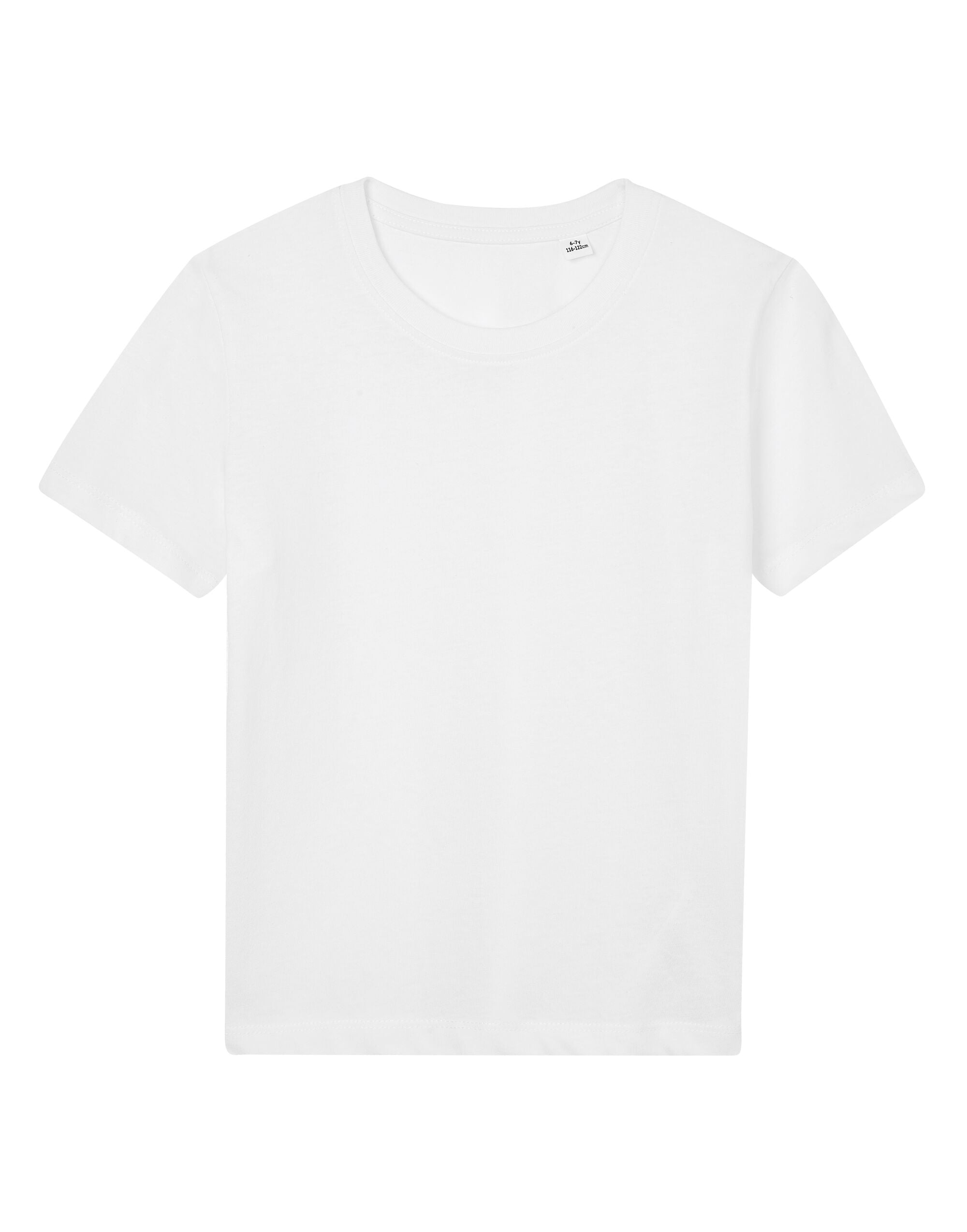 Mantis Kids EShort Sleeveential Organic T MK01 - White - Customisable T-Shirts
