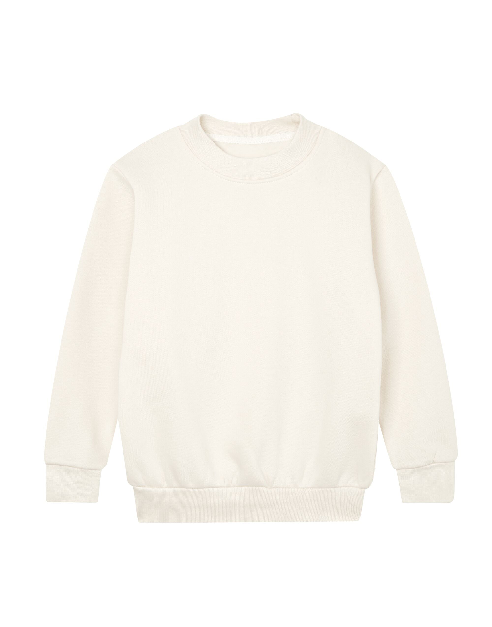 Mantis Kids Essential Organic Sweatshirt MK05 - Natural - Customisable Sweatshirts