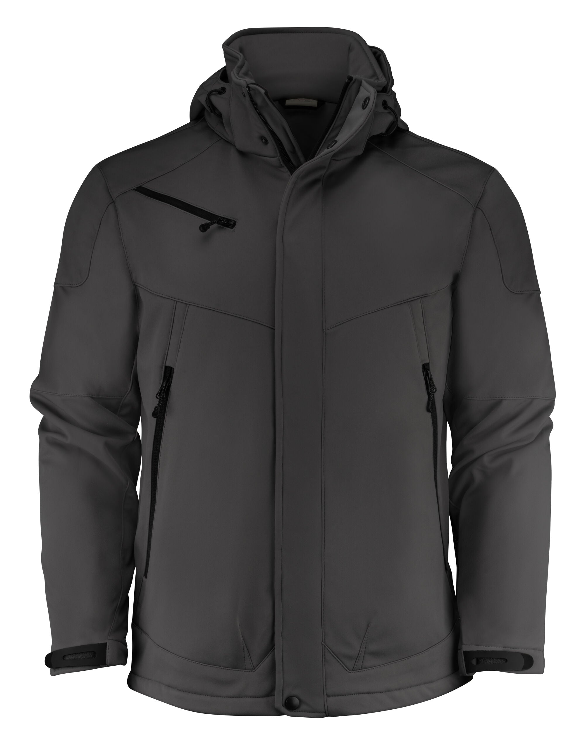 Printer Essentials Men Skeleton Softshel pe2261035 - Black - Customisable Outerwear