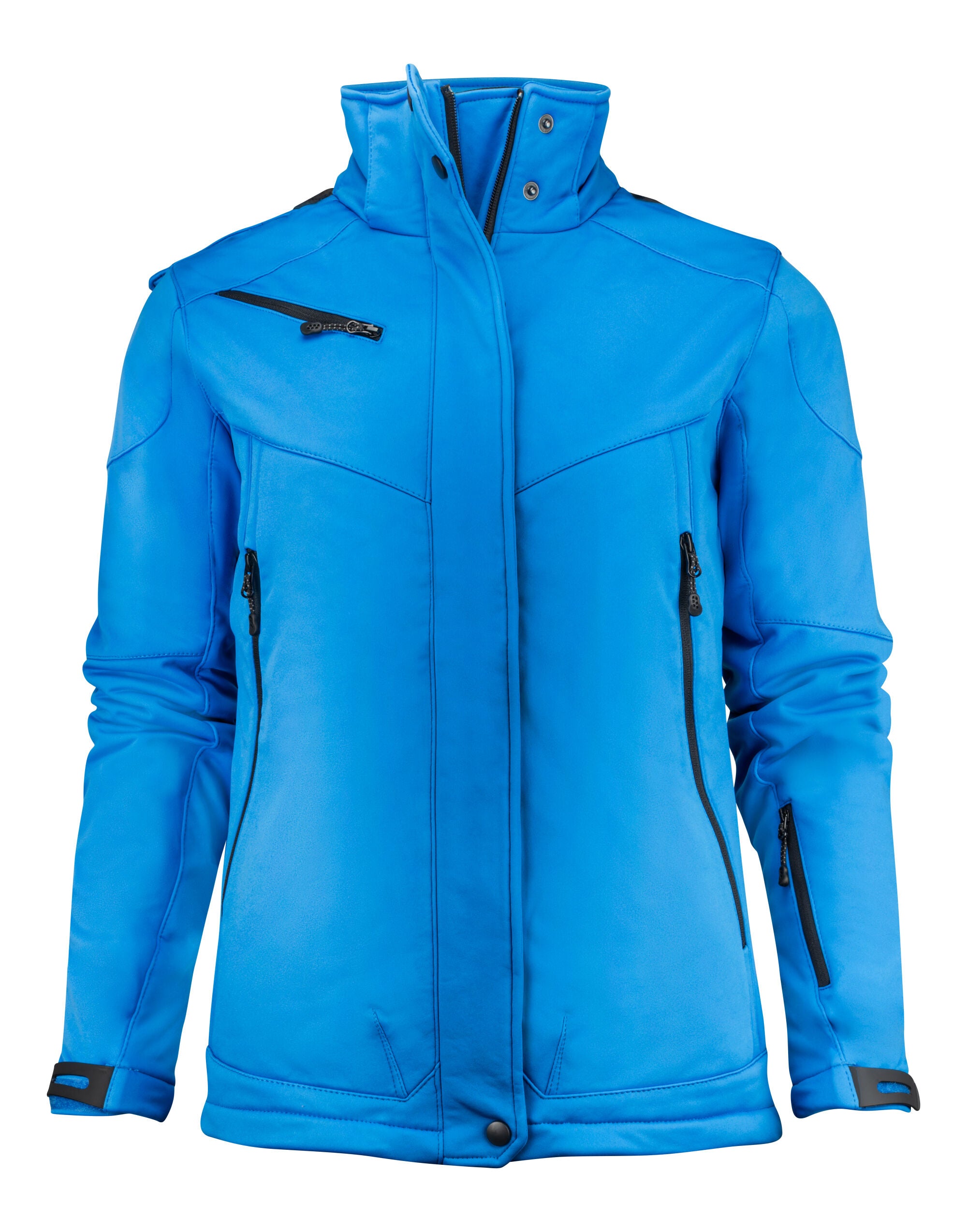 Printer Ladies Skeleton Softshell Jacket PE2261041 - Ocean Blue - Customisable Softshell Jacket