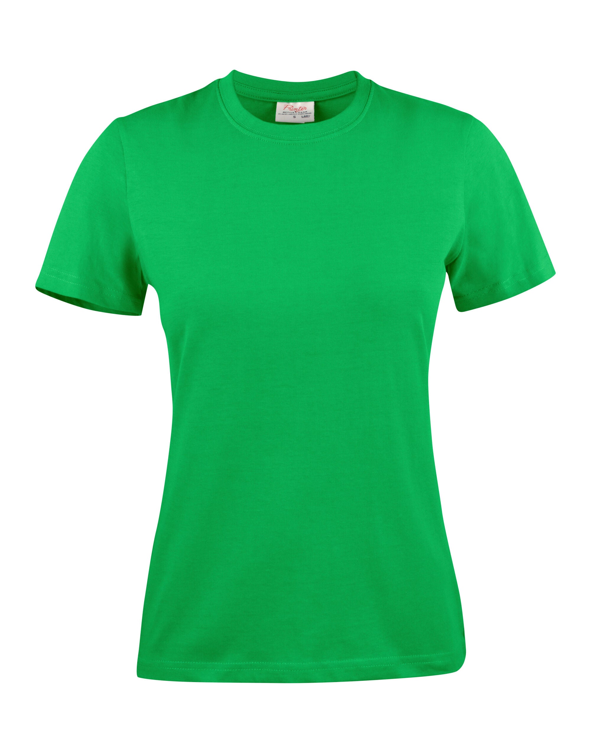 Printer Ladies Heavy T Shirt PE2264014 - Fresh Green - Customisable T-Shirts