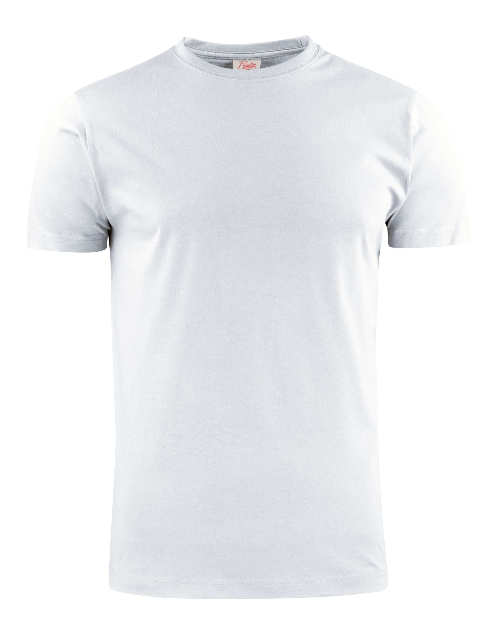 Printer Mens Light T Shirt RSX PE2264027 - White - Customisable T-Shirts